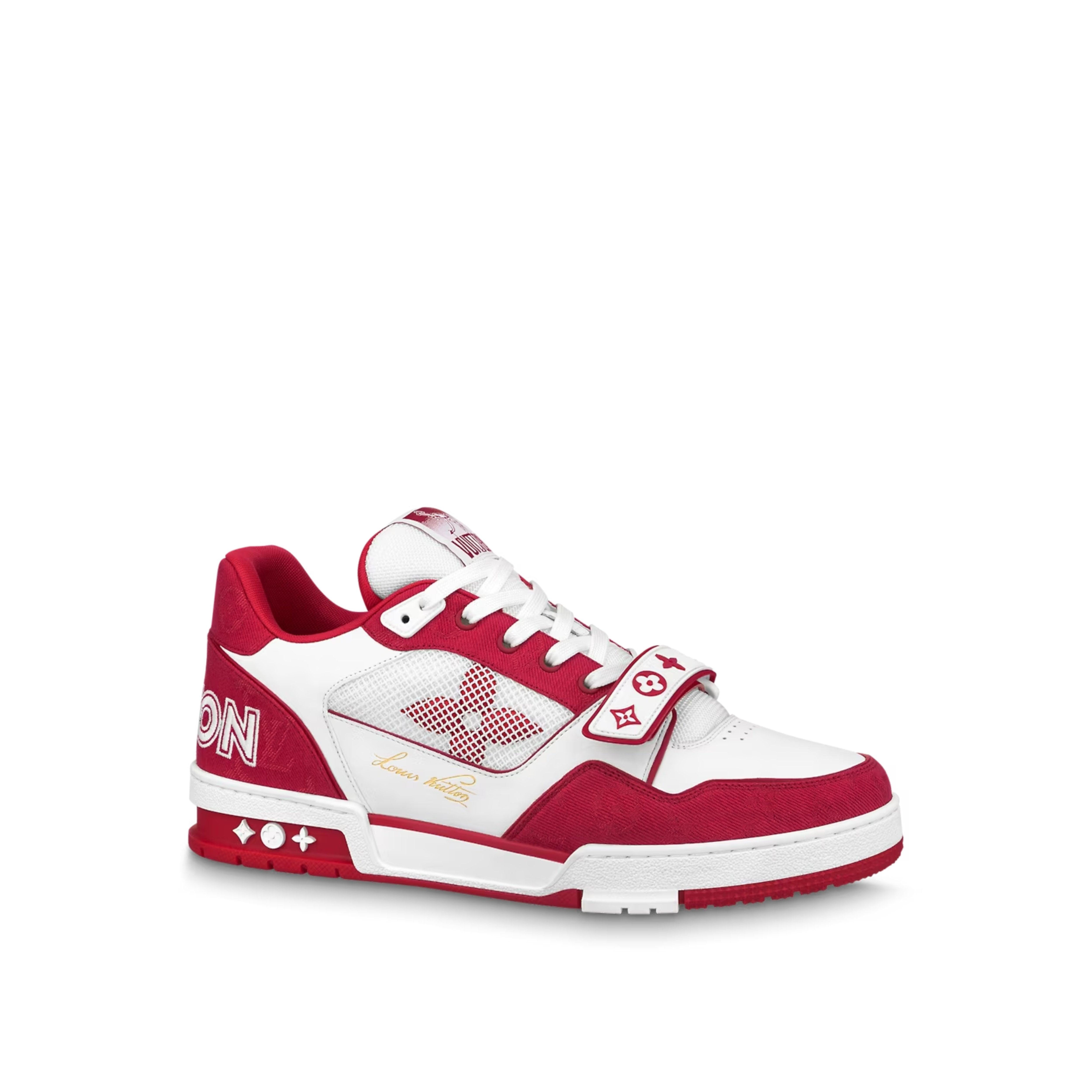 Dawntown LV Trainer Sneaker RED