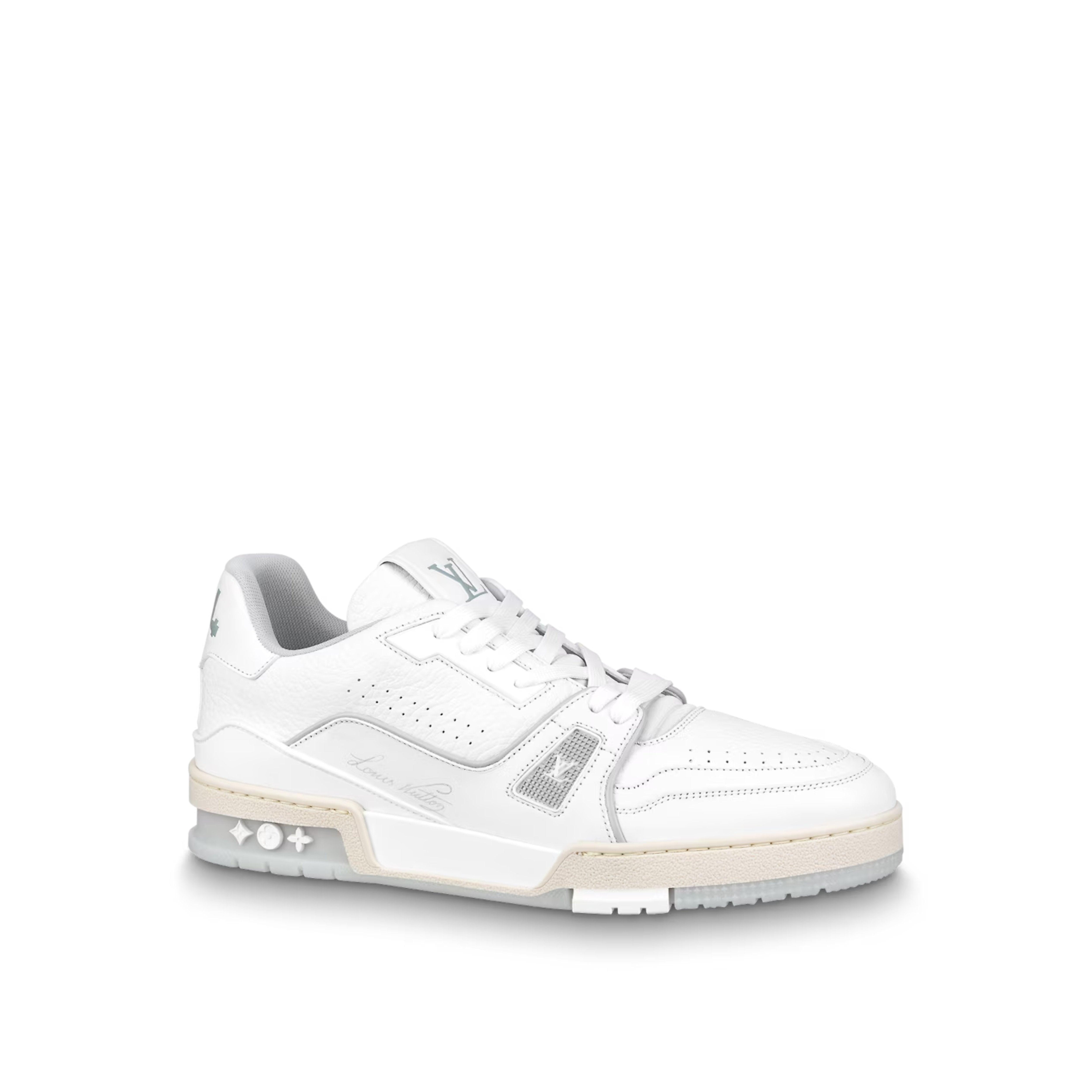 WHITE* LV Trainer Sneaker WHITE