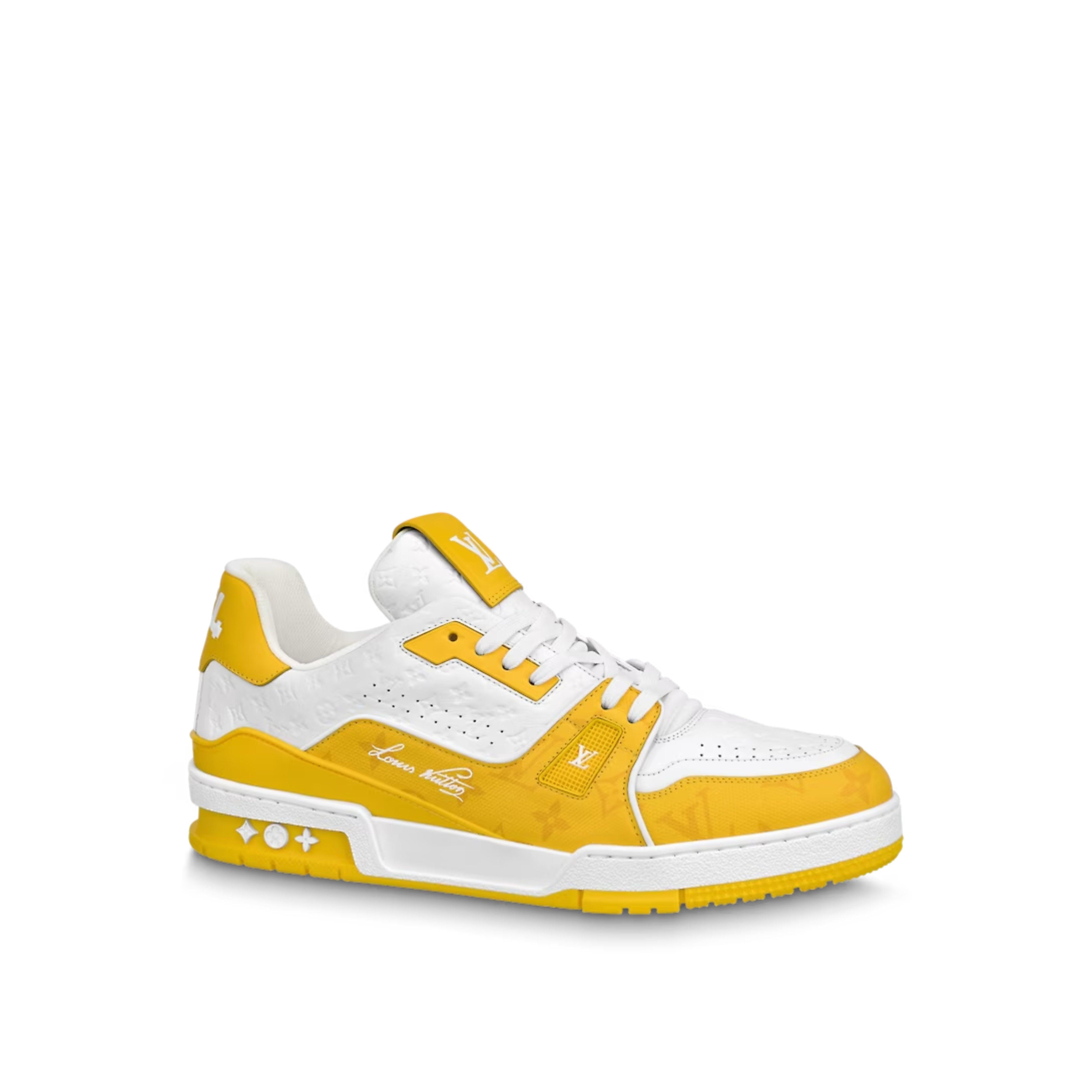 Yellow LV Trainer Sneaker YELLOW