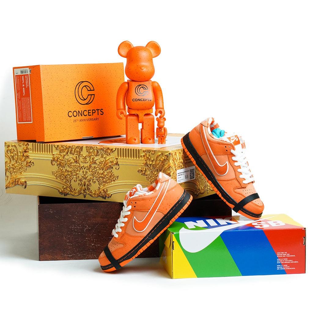 My Store NIKE SB DUNK LOW CONCEPTS ORANGE LOBSTER (SPECIAL BOX)