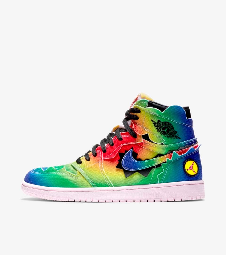 Offkicks Inc Air Jordan 1 High J Balvin Rainbow – Buy in India