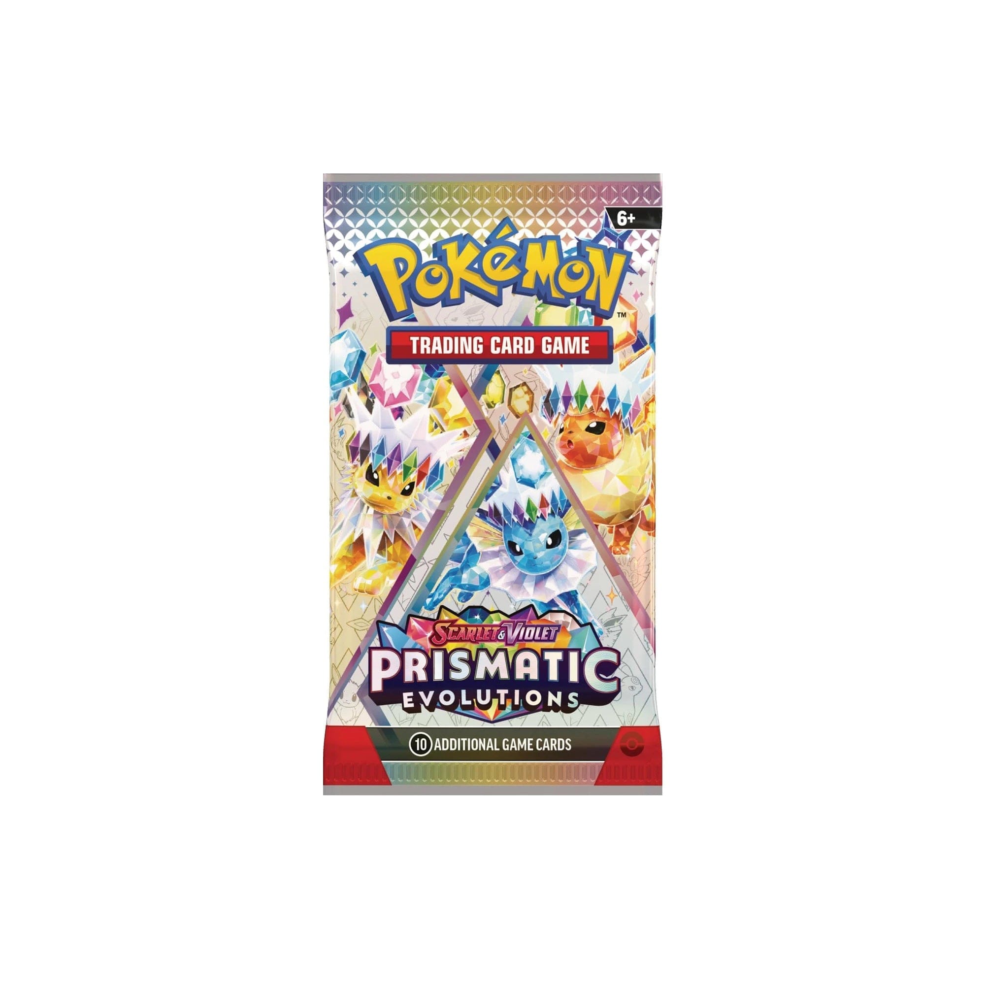 Pokémon TCG Scarlet & Violet Prismatic Evolutions (Single Booster Pack)