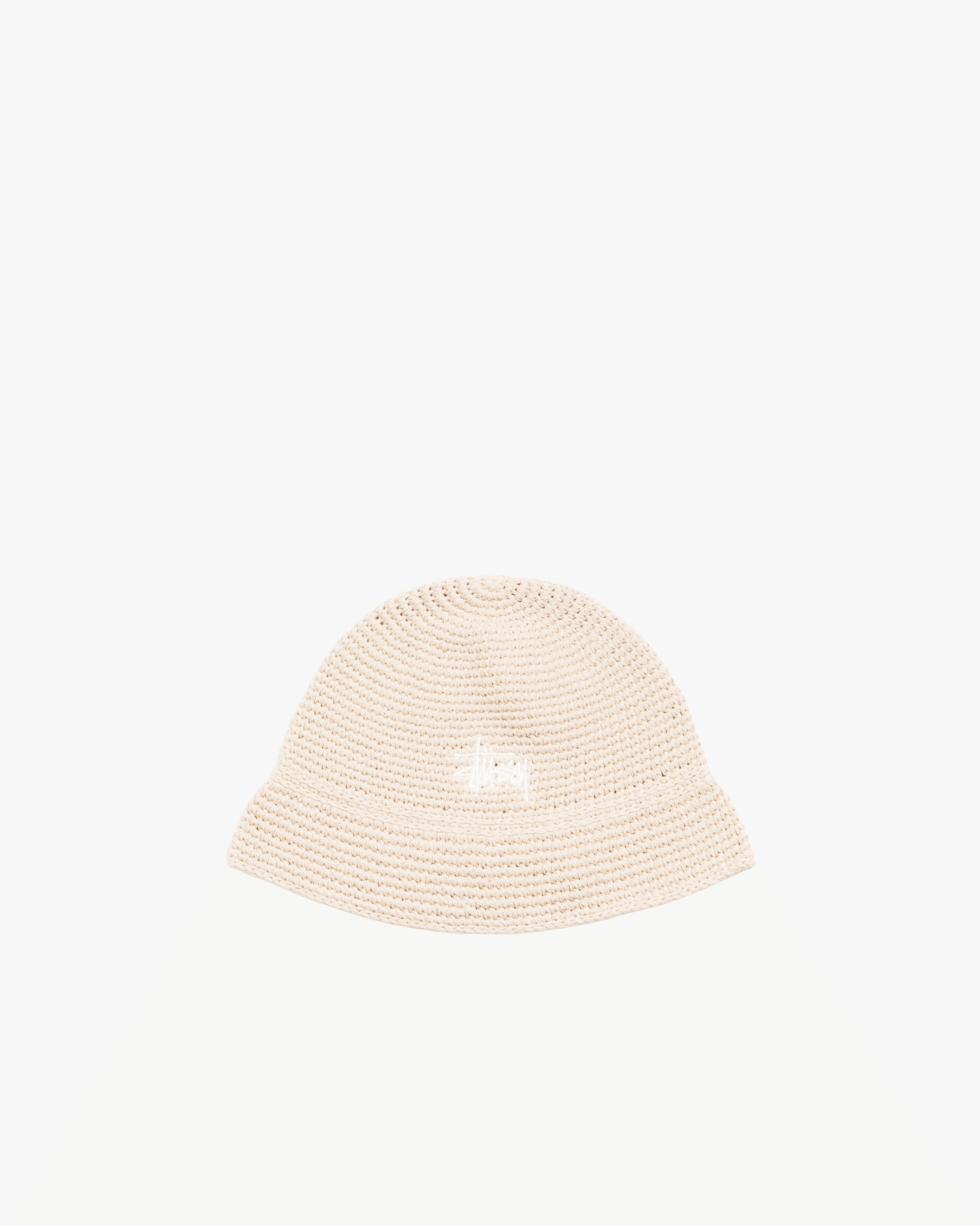 Stüssy - Men's Basic Linen Knit Bucket - (Beige)