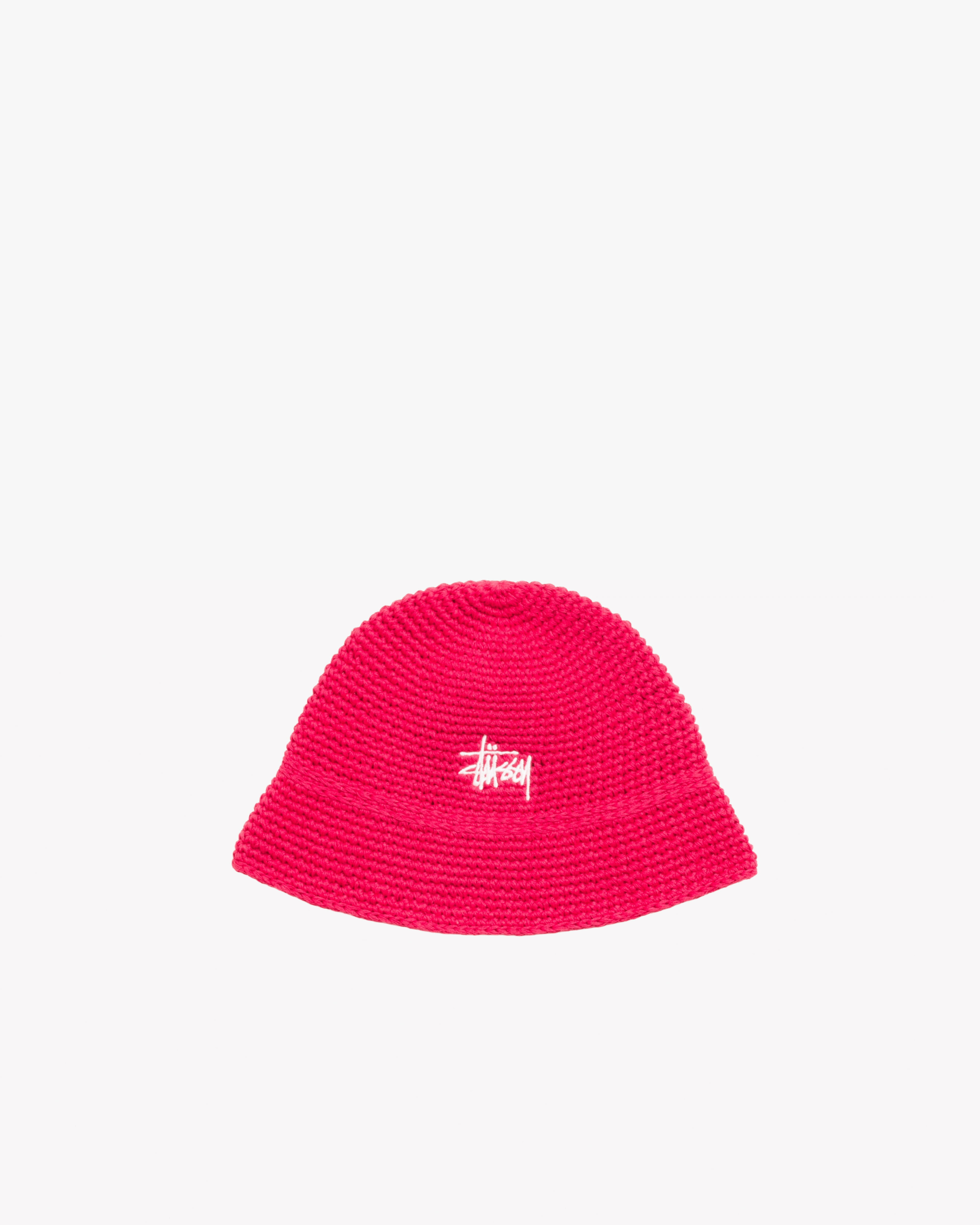 Stüssy - Men's Basic Linen Knit Bucket - (Red)