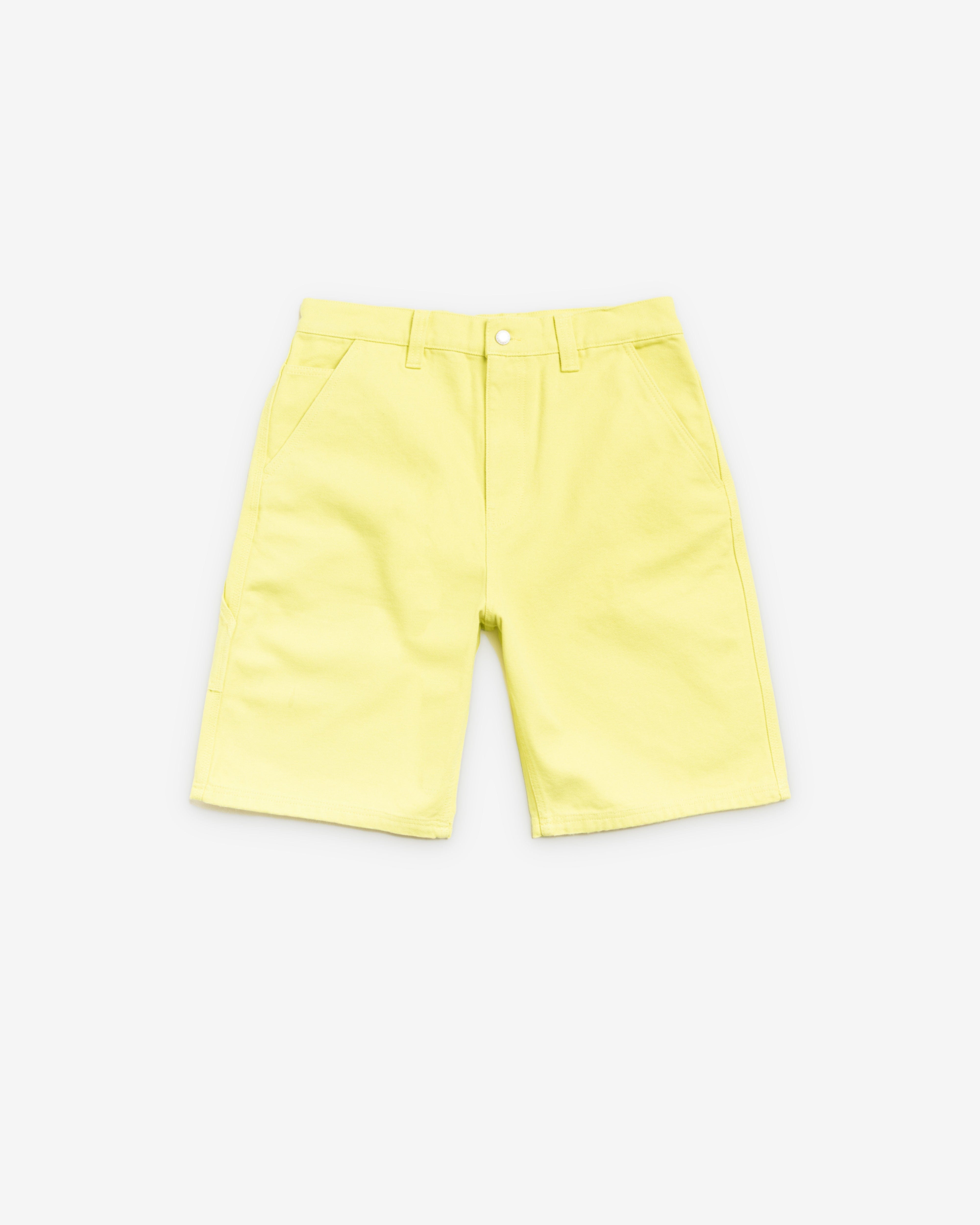 Stüssy - Men's Work Short Canvas - (Yellow)