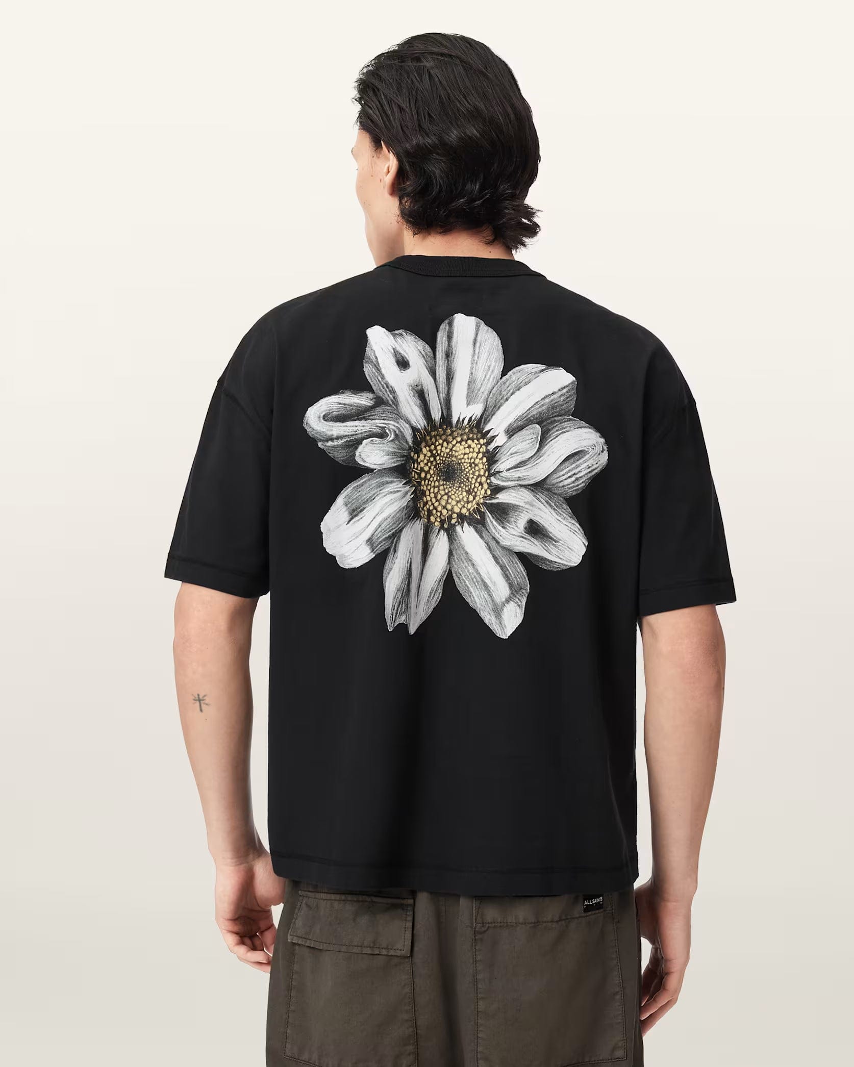 All Saints Petals Boxy Short Sleeve Graphic T - Shirt