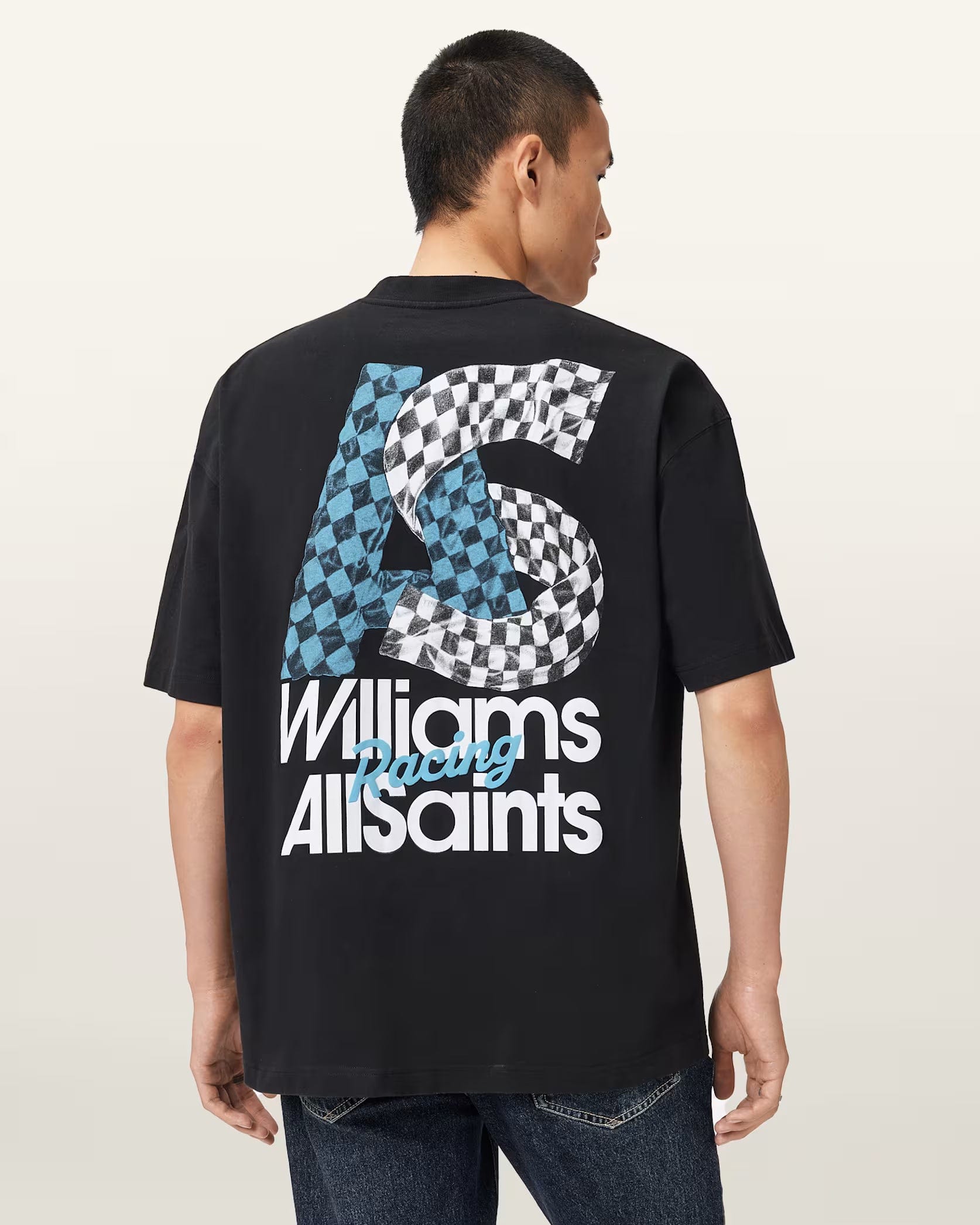 All Saints Williams x AllSaints Pole Crew Neck T - Shirt