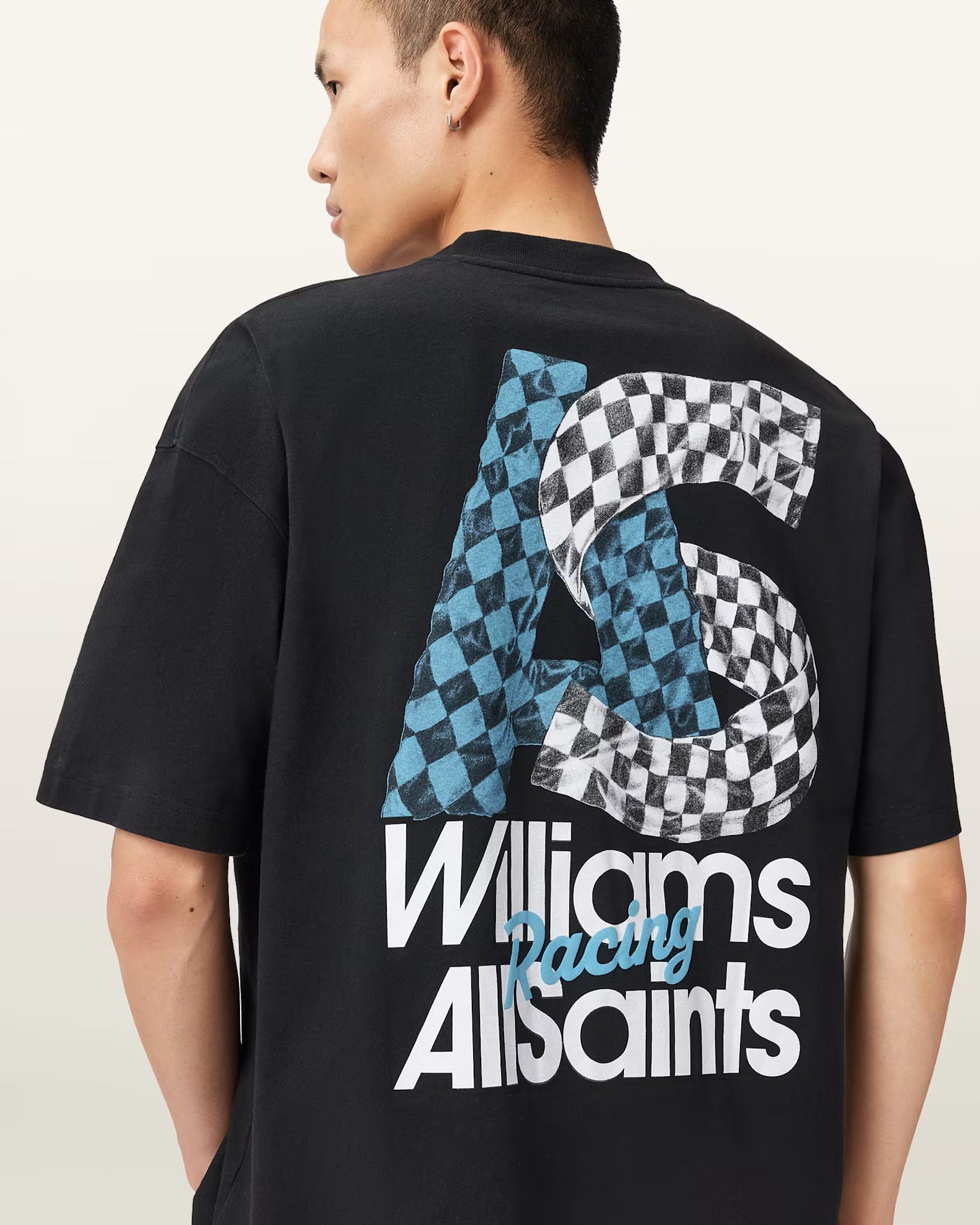 All Saints Williams x AllSaints Pole Crew Neck T - Shirt