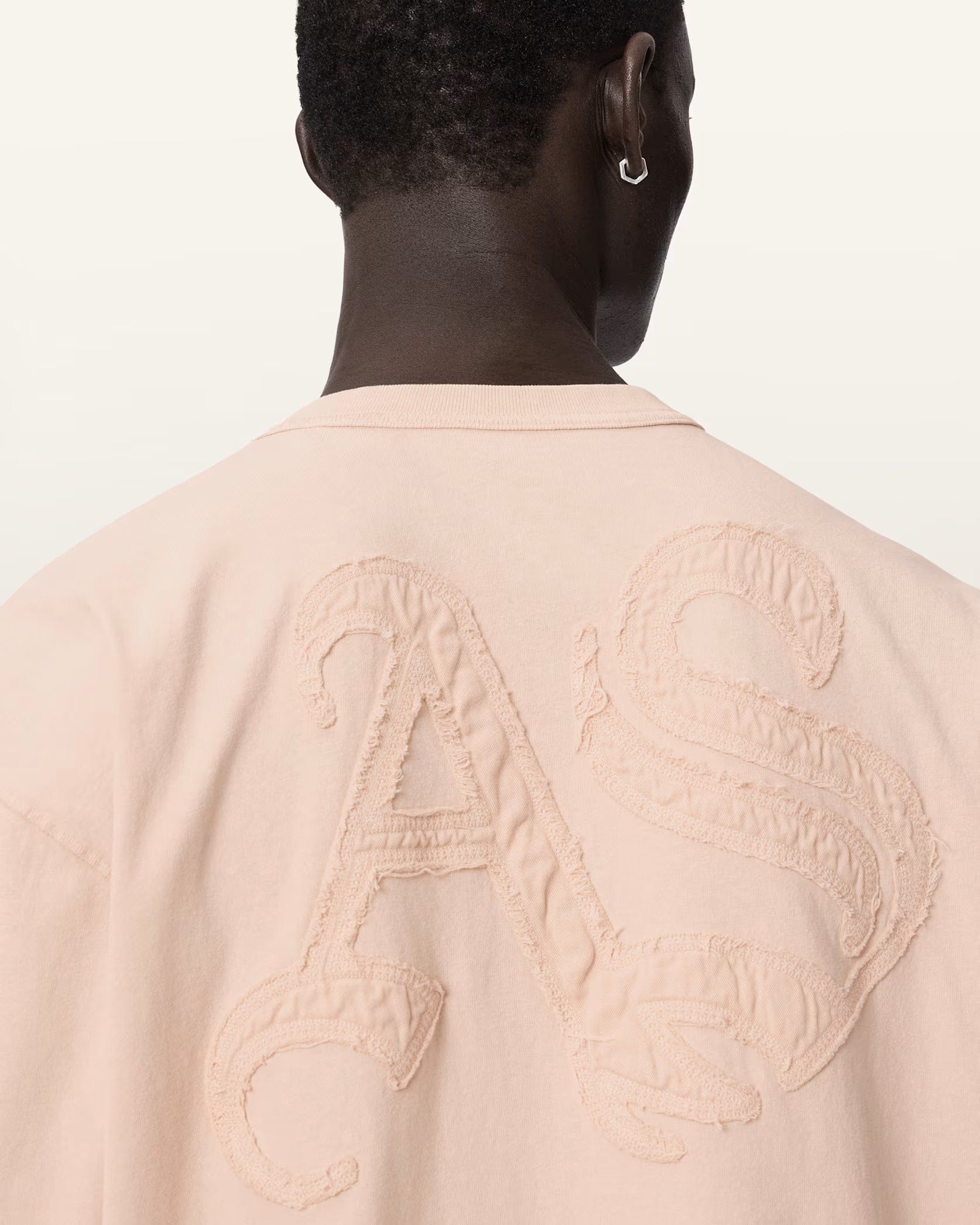 All Saints Insignia Short Sleeve Cotton T - Shirt