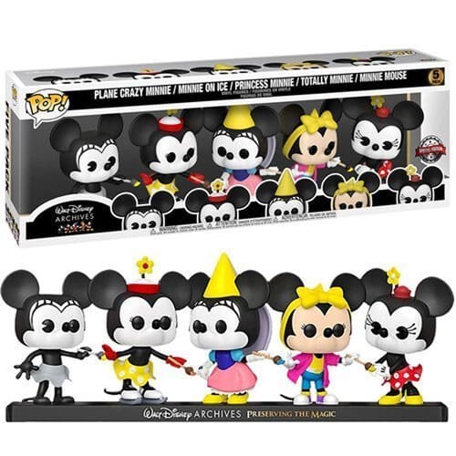 Funko Disney Minnie Mouse Pop! Vinyl Figure 5 - Pack - Exclusive