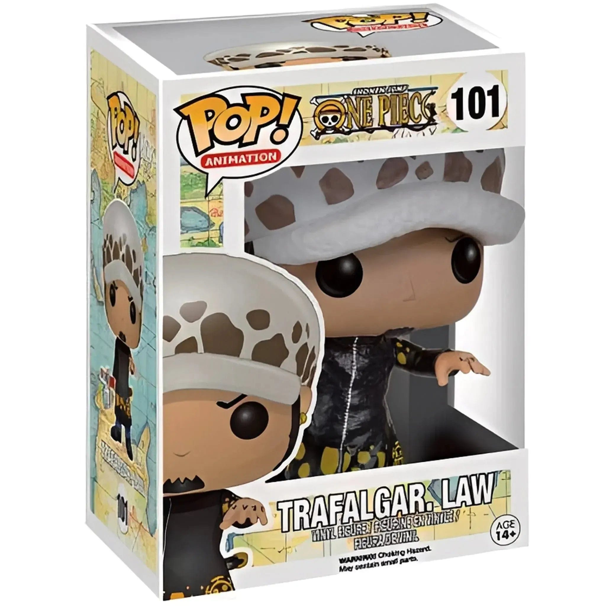 Funko One Piece - Trafalgar Law Figure (3.75") - Funko - Pop! Animation Series (101) - (2016)