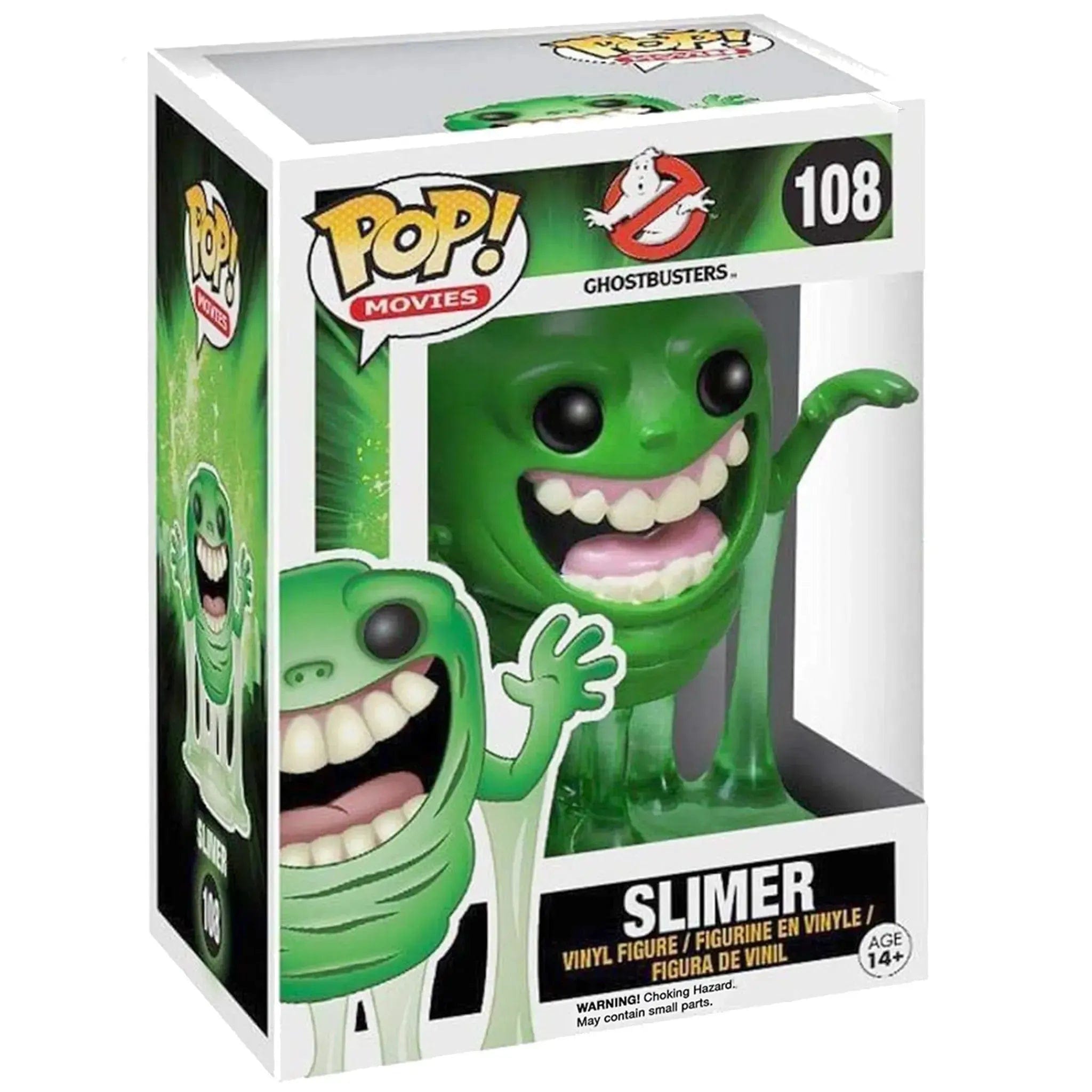 Funko Ghostbusters - Slimer Figure (3.75") - Funko - Pop! Movies Series (108) - (2014)