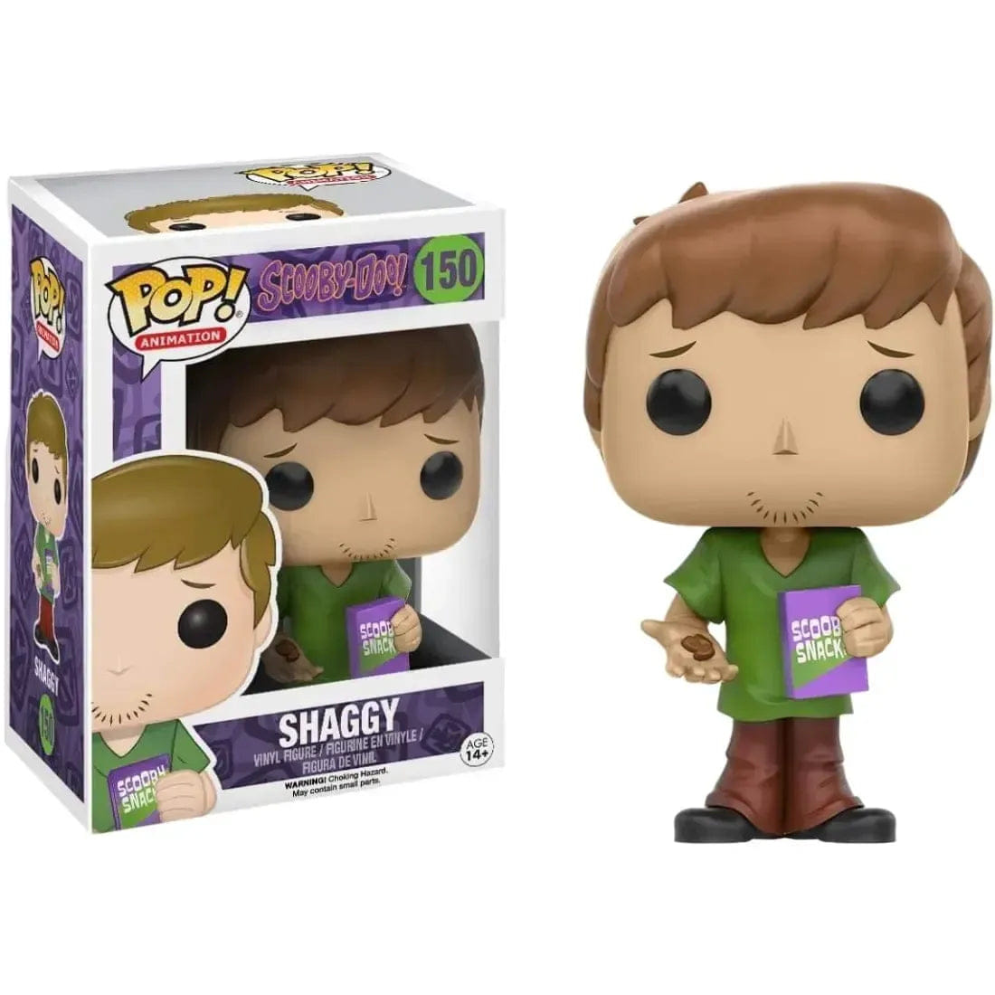 Funko Scooby - Doo - Shaggy Rogers Figure (3.75") - Funko - Pop! Animation Series (150)