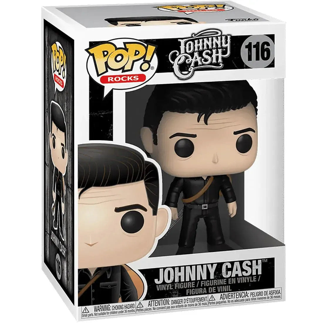 Funko Johnny Cash - Black Outfit Johnny Cash Figure (4") - Funko - Pop! Rocks Series (116)