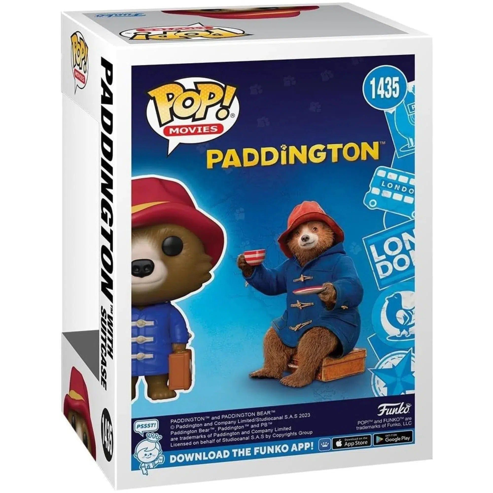 Funko Paddington with Suitcase Figure - Funko - Pop! Movies Series (1435)