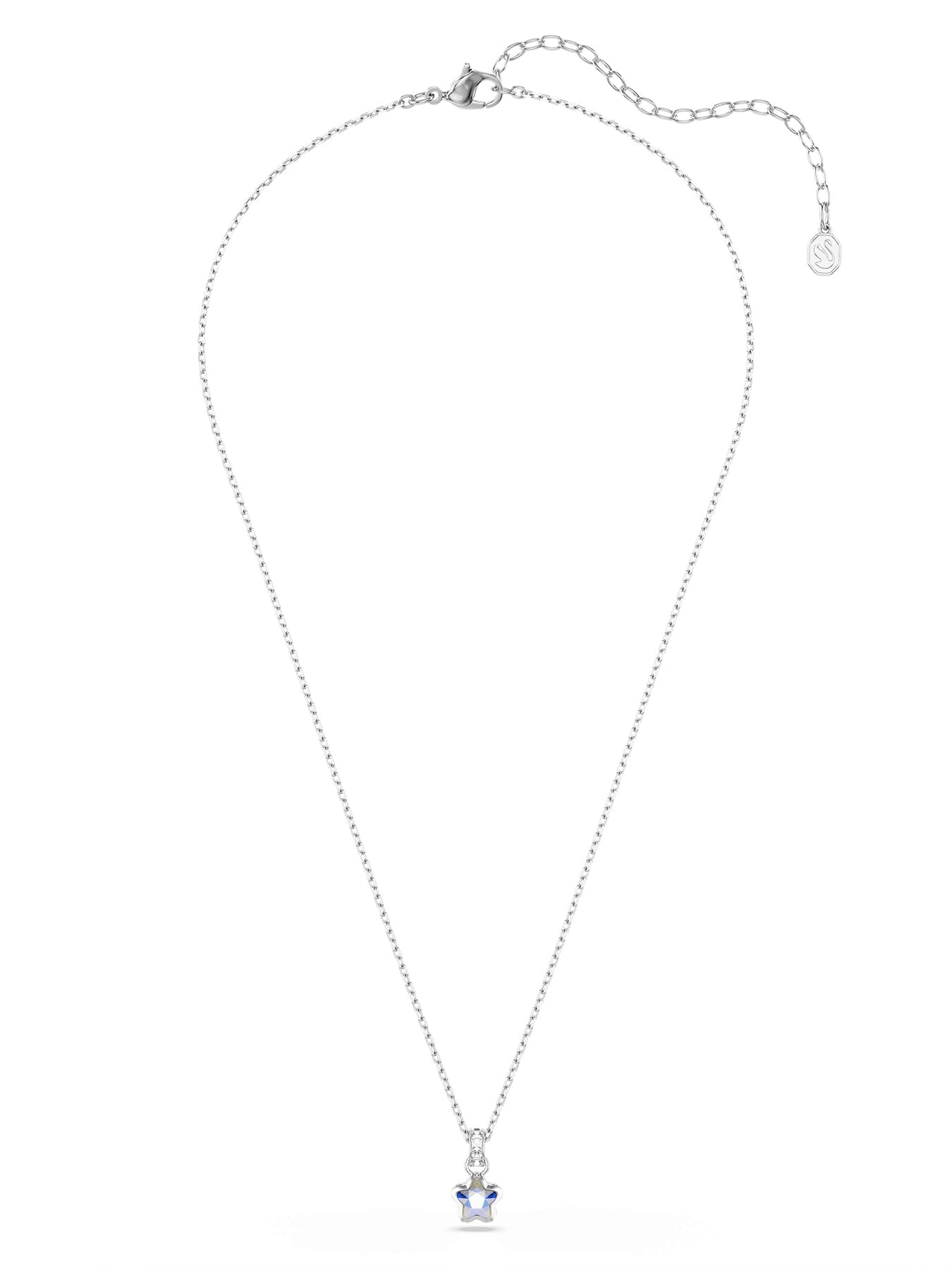 Swarovski Chroma Silver Pendant Necklace