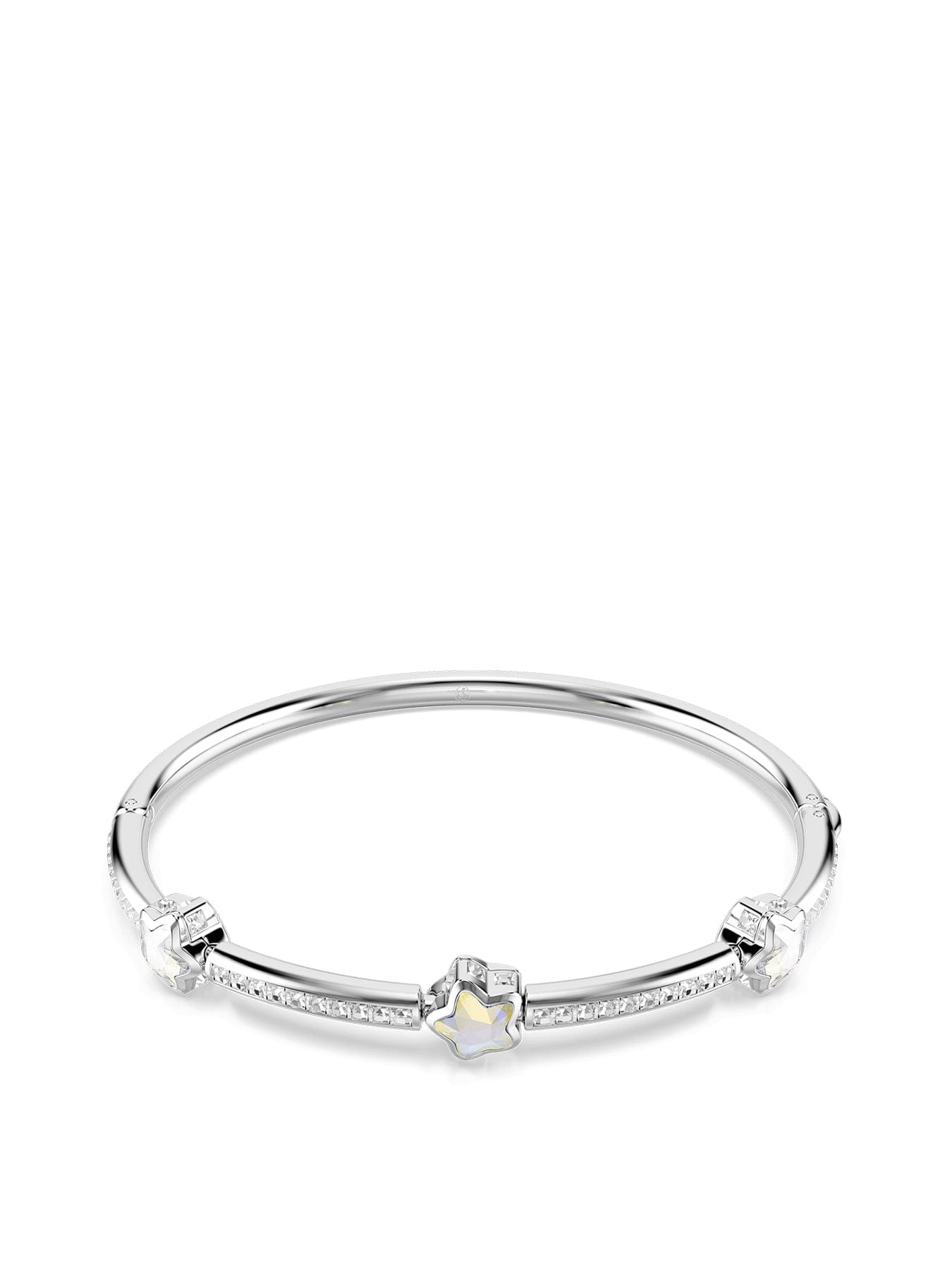 Swarovski Chroma Silver Bangle