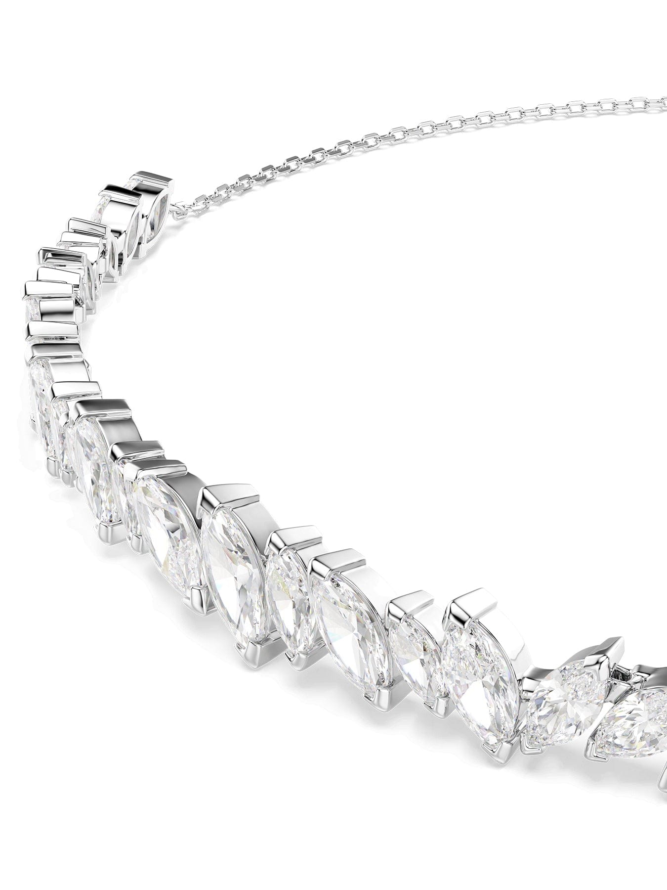 Swarovski Mesmera Choker Necklace Silver