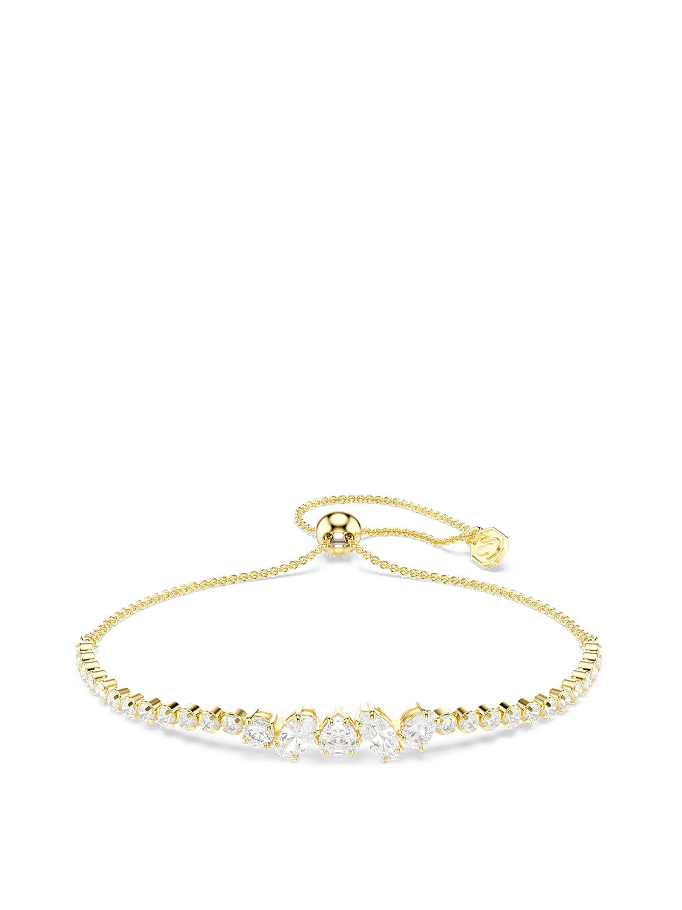 Swarovski Mesmera Chain Bracelet Gold
