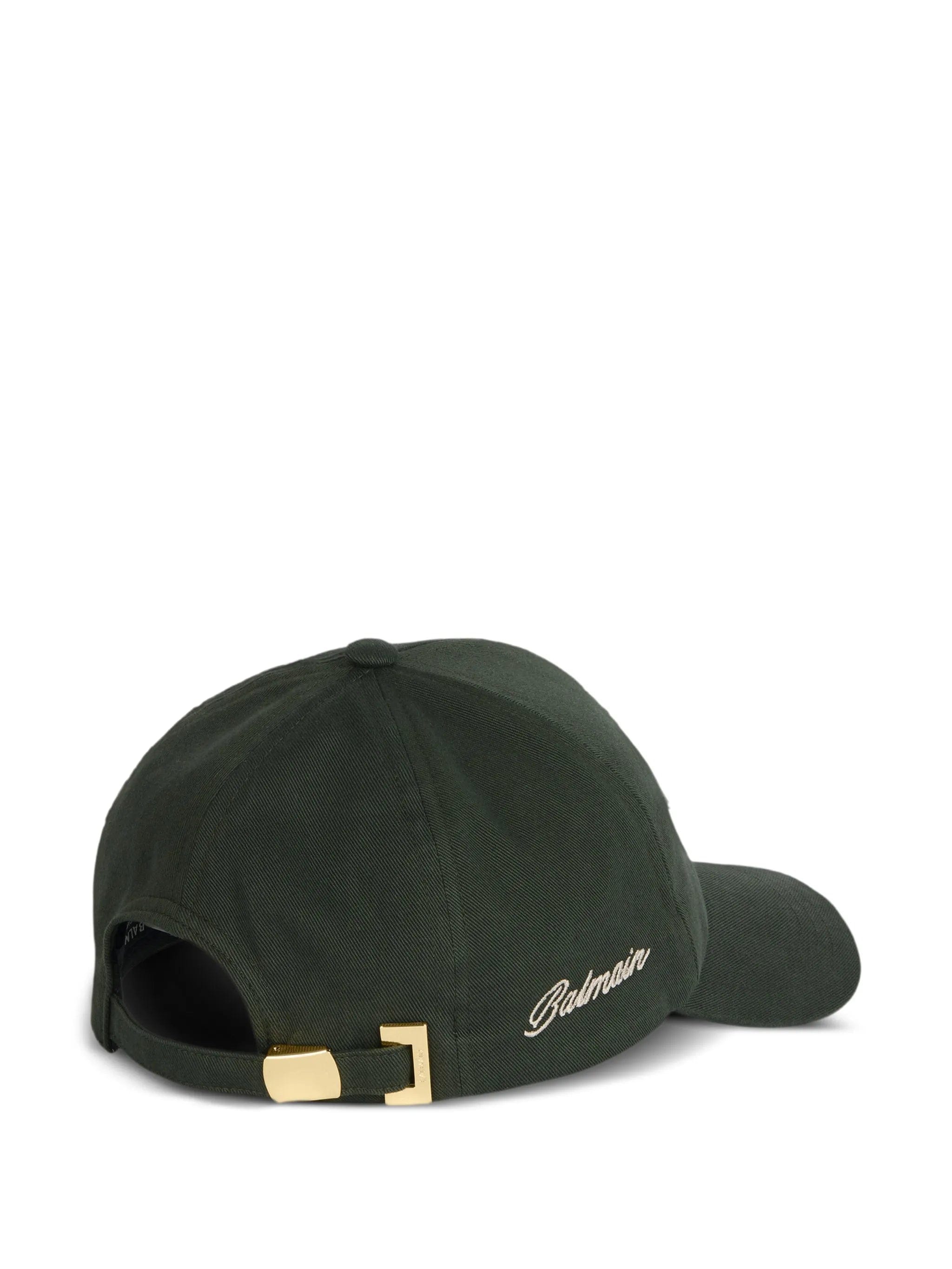 Balmain washed cotton cap