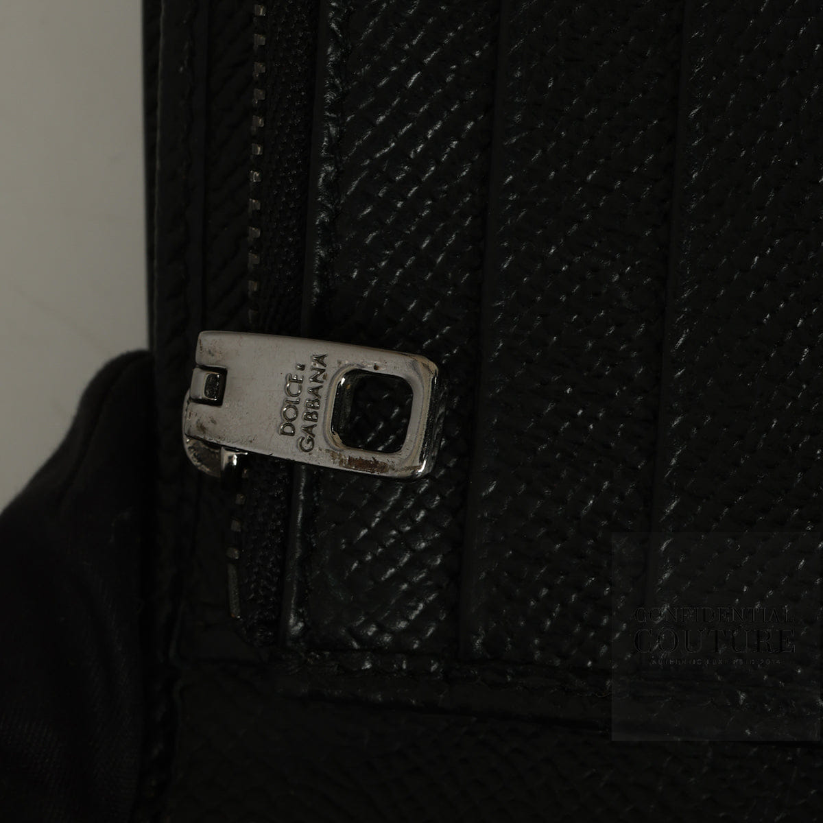Dolce & Gabbana Black Bifold Wallet For Men