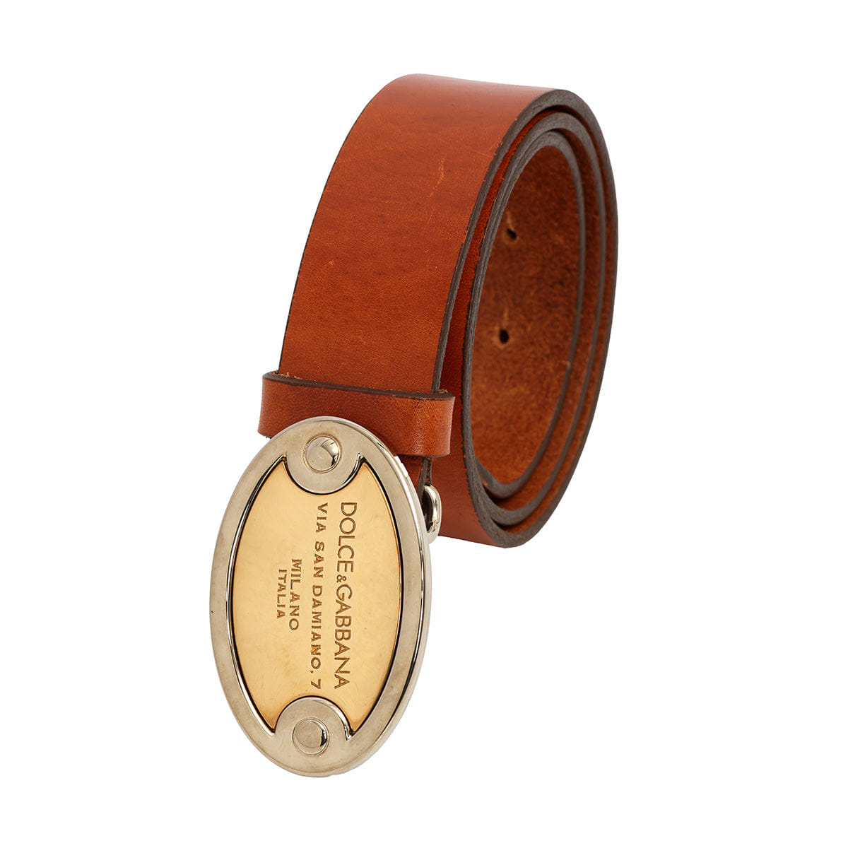 Dolce & Gabbana Tan Leather Belt size 30