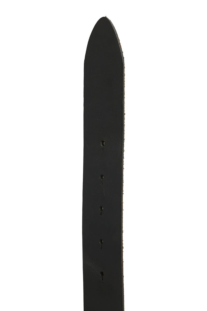 Dolce & Gabbana Size - 75 cm/ 30 Inch Black Leather Logo Buckle Belt