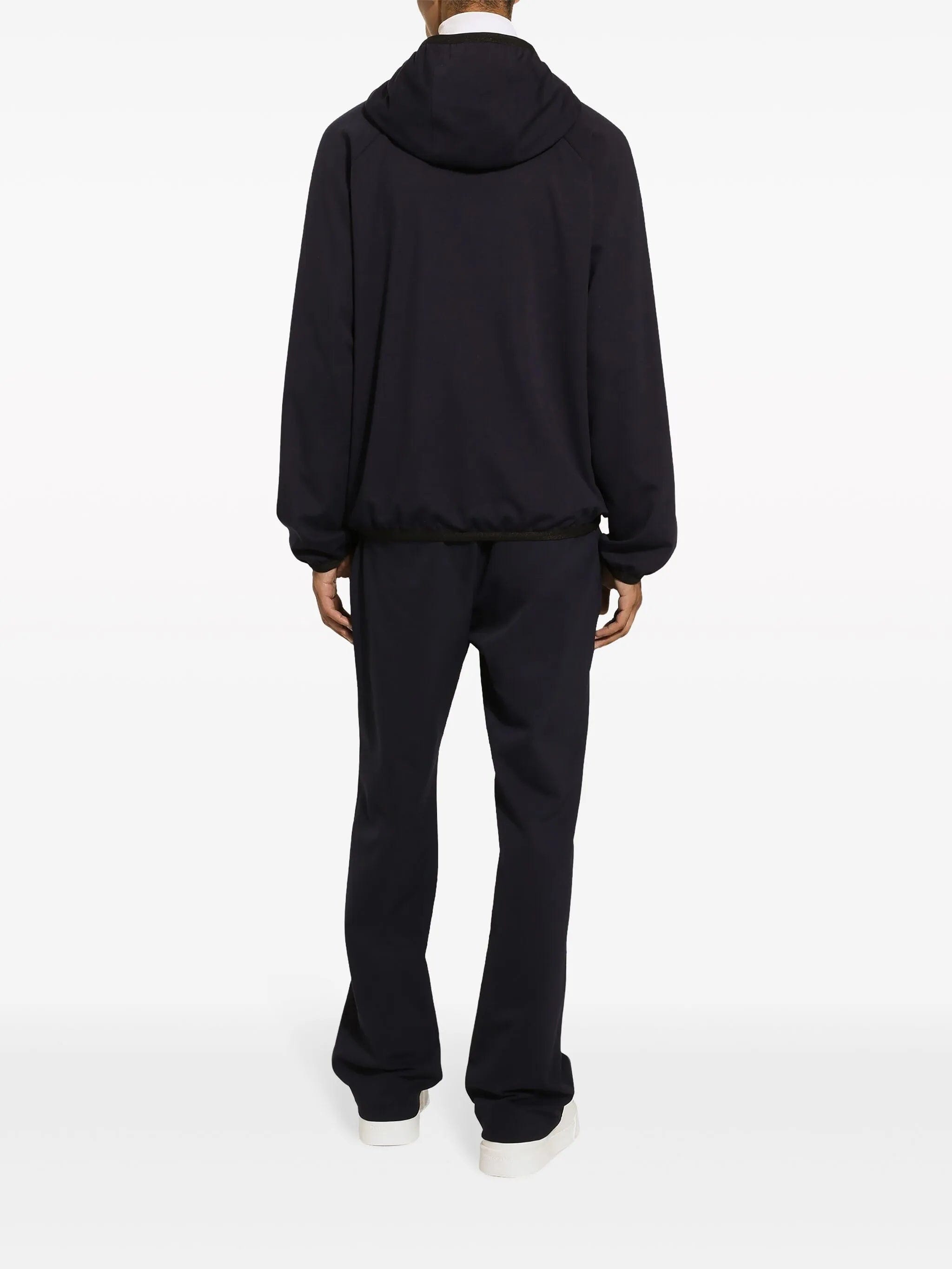 Dolce & Gabbana logo - plaque hooded jacket