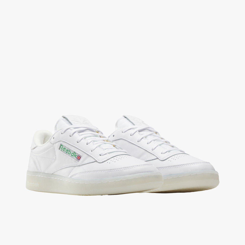 Reebok Club C 85 Vintage White / Glen Green - Vector Red