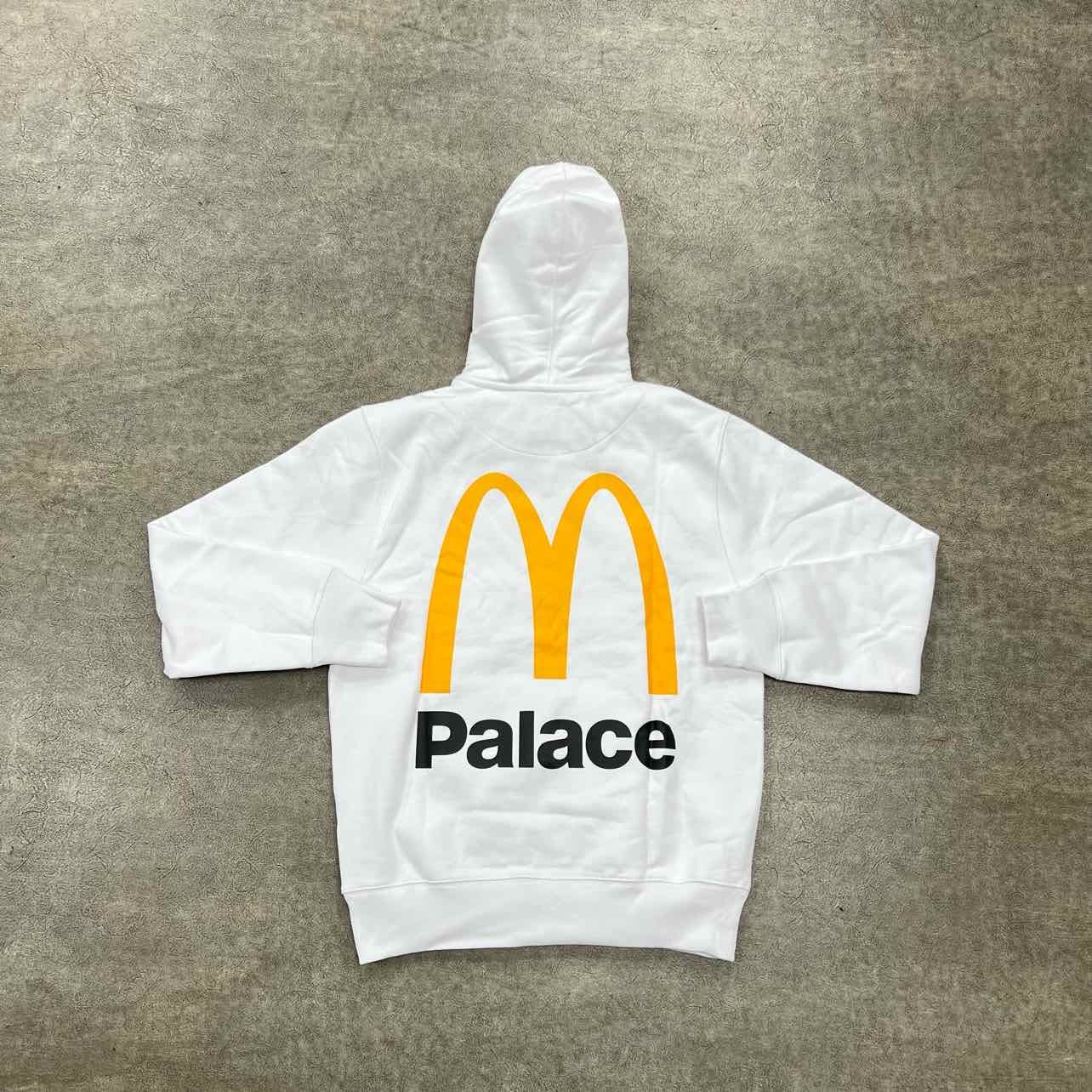 Palace Hoodie PALACE x MCDONALDS White New Size M