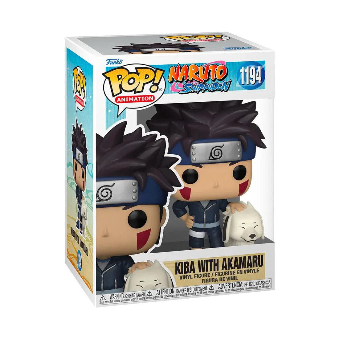 Funko Naruto: Shippuden - Kiba with Akamaru Pop! Vinyl