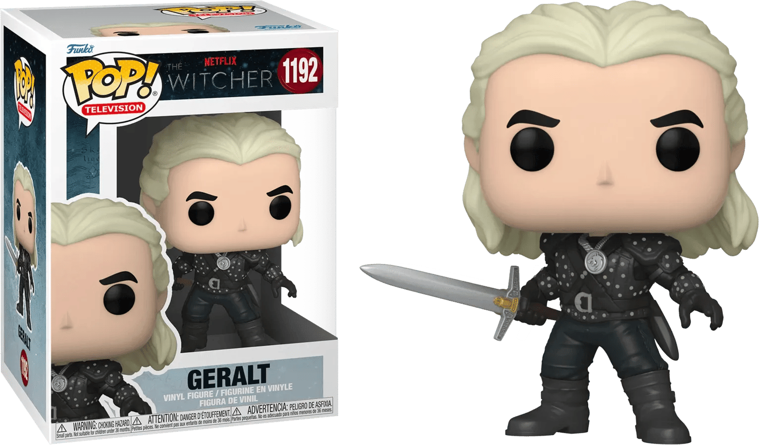 Funko The Witcher (TV) - Geralt Pop! Vinyl