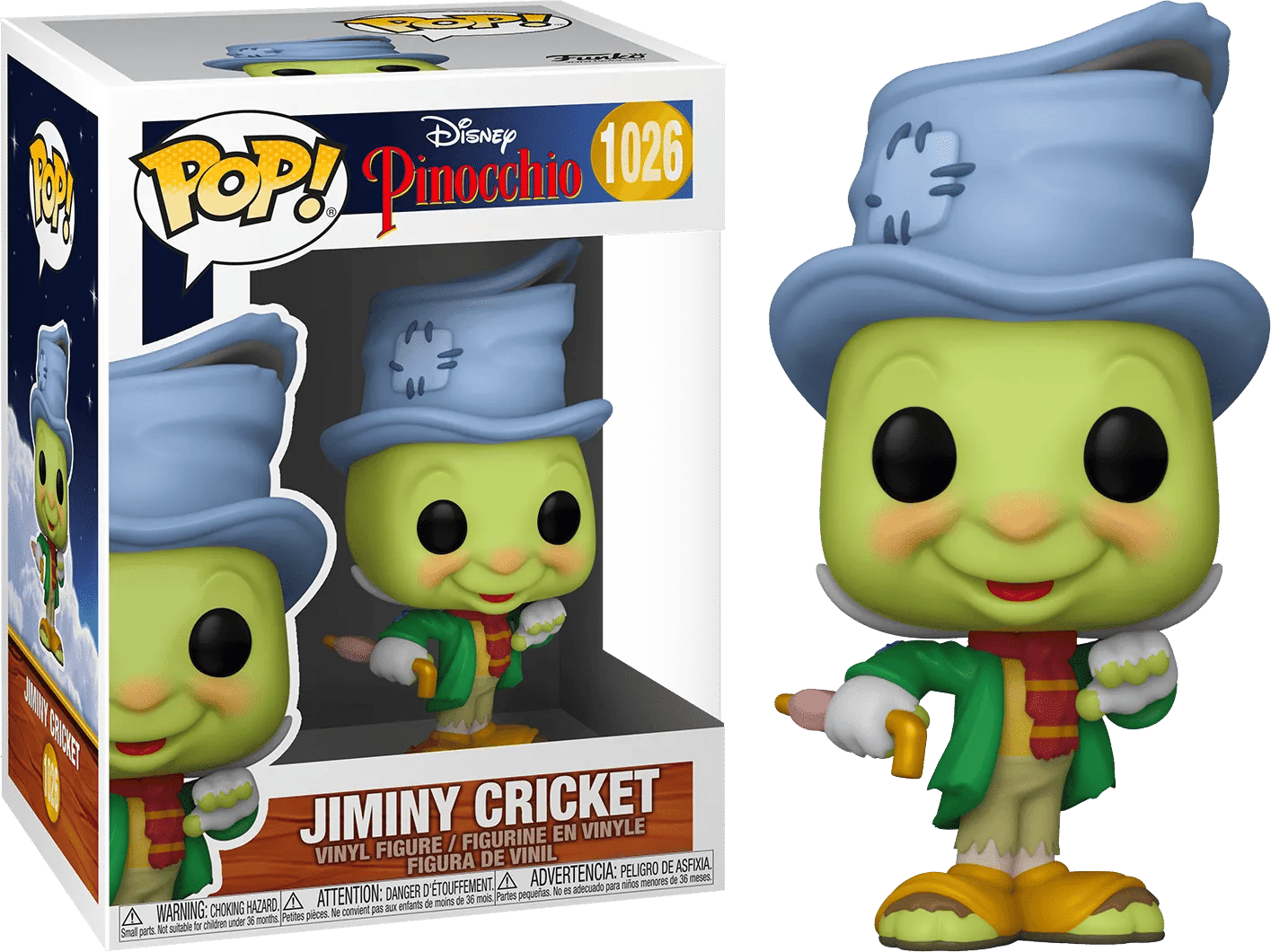 Funko Pinocchio - Street Jiminy 80th Anniversary Pop! Vinyl