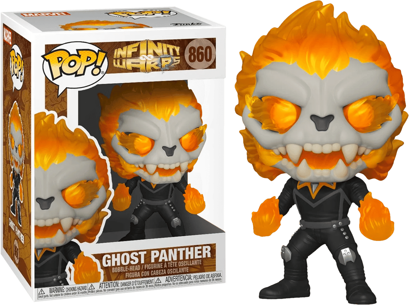 Funko Infinity Warps - Ghost Panther Pop! Vinyl