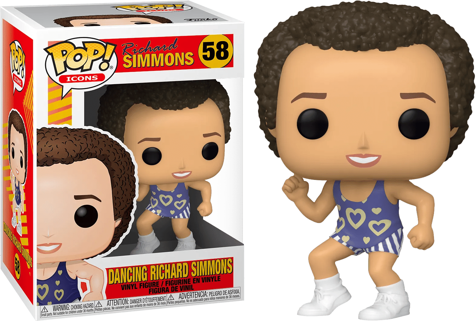 Funko Richard Simmons - Richard Simmons Dancing Pop! Vinyl
