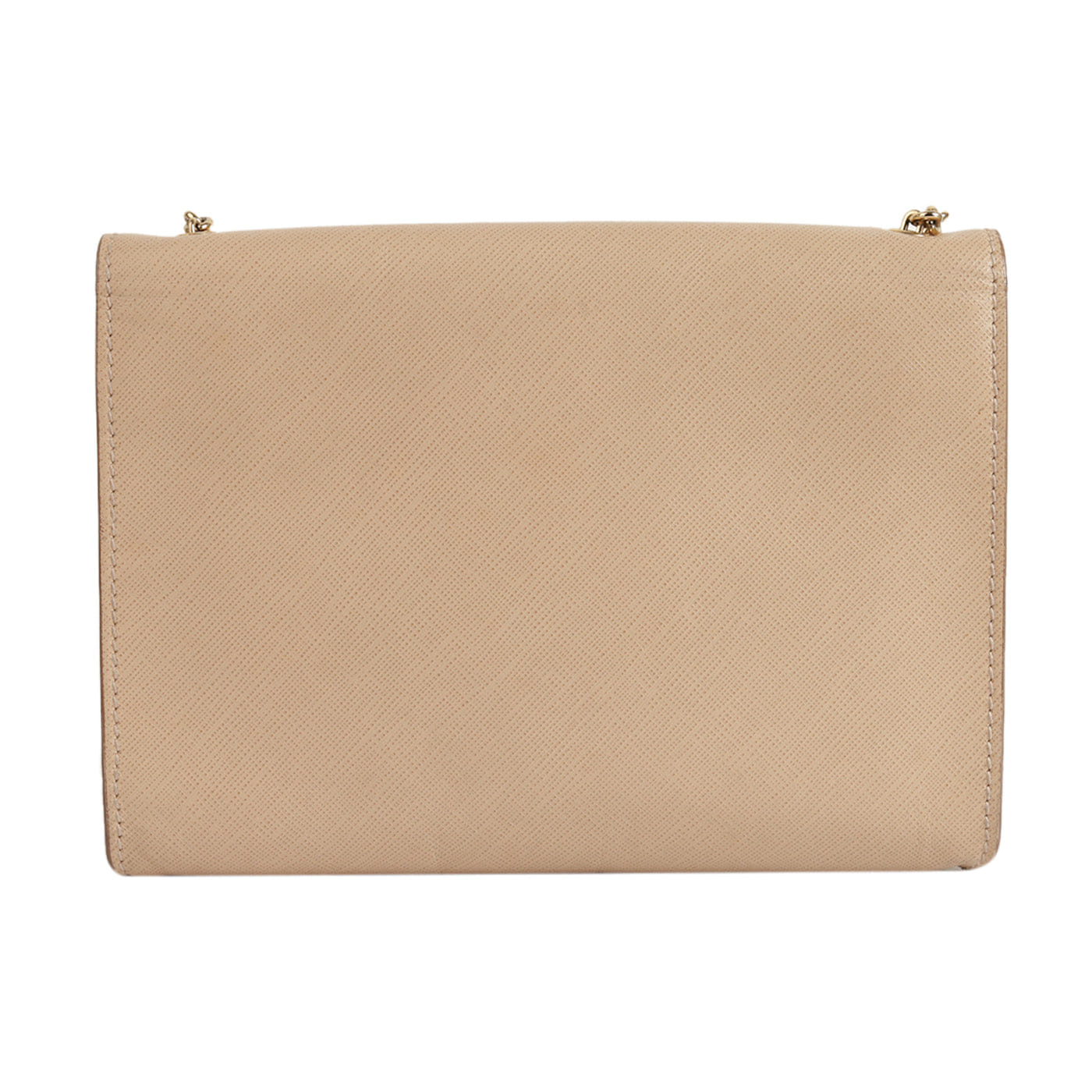 Salvatore Ferragamo Beige Miss Vara Bow Textured Leather Cross Body Bag