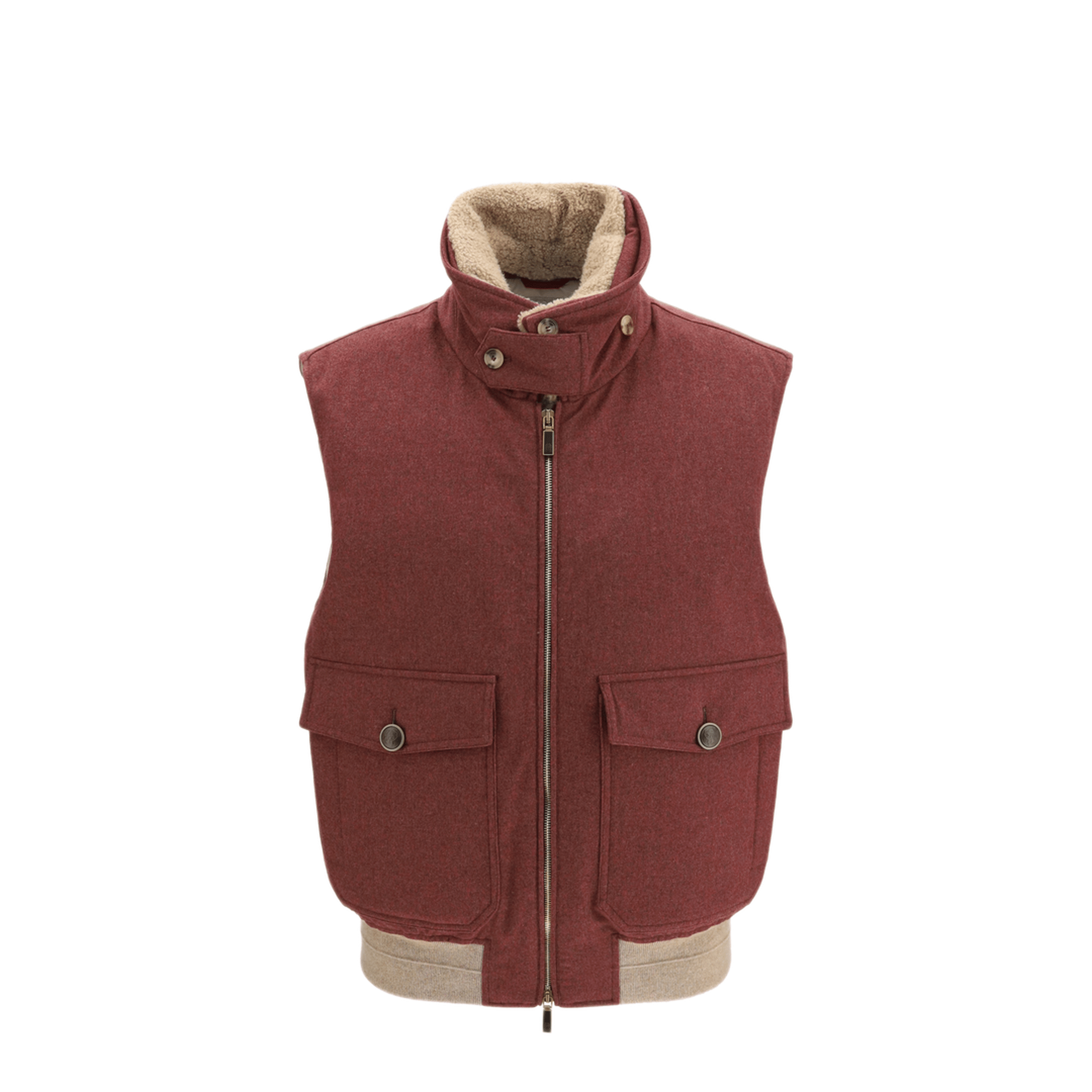 Brunello Cucinelli Wool Padded Vest