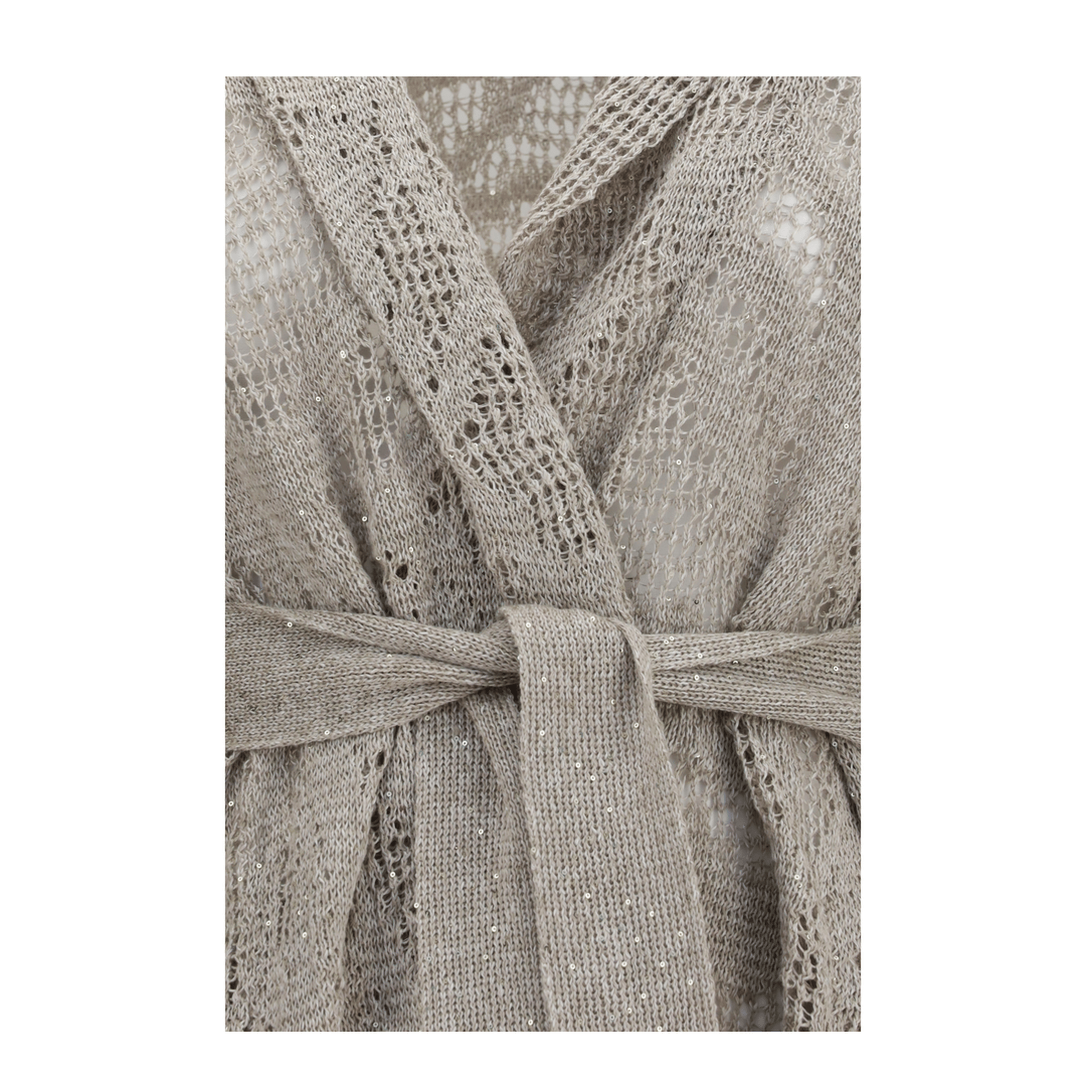 Brunello Cucinelli Cotton And Linen Cardigan