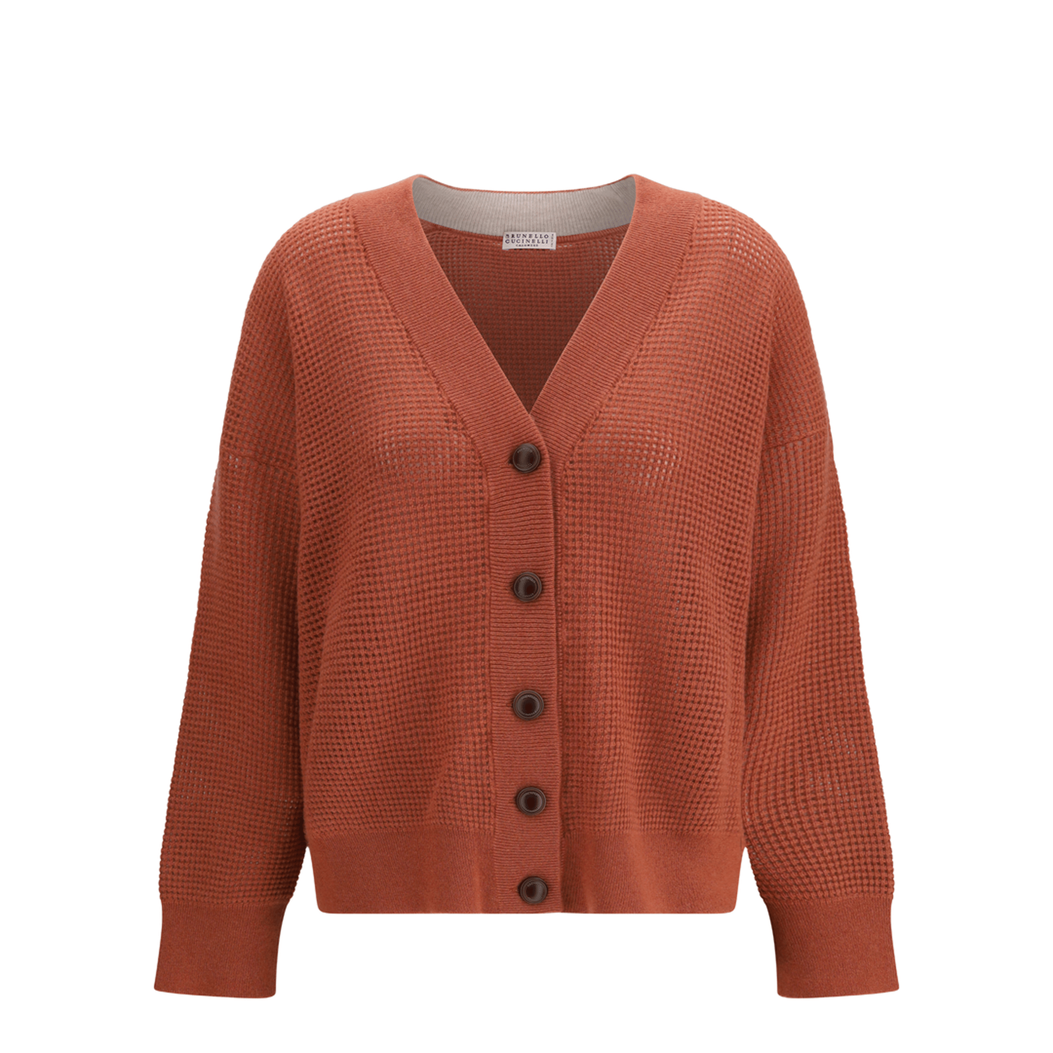 Brunello Cucinelli Cardigan In Cashmere With V - Neck