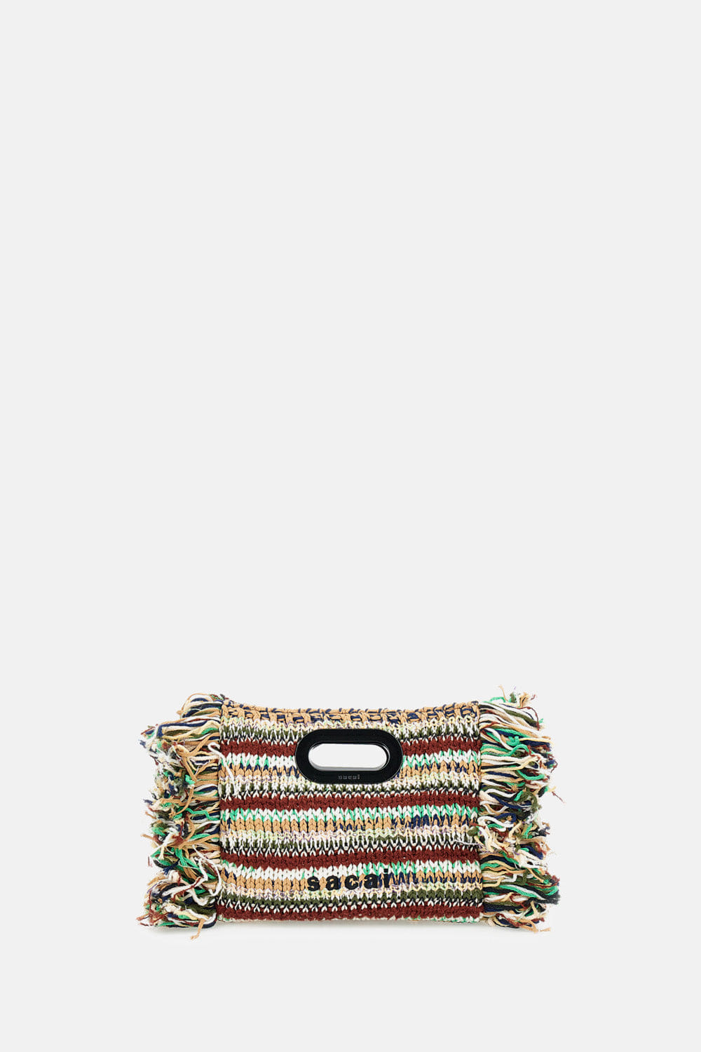Sacai NUOVA BORSA SHOPPER IN MAGLIA