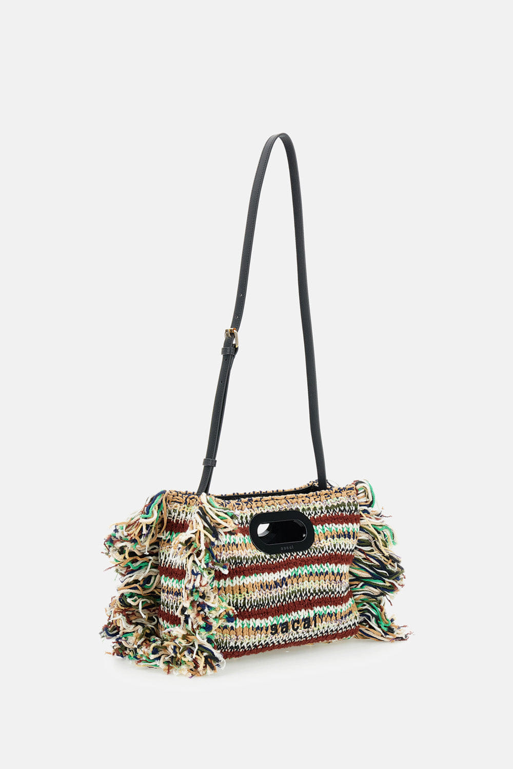 Sacai NUOVA BORSA SHOPPER IN MAGLIA