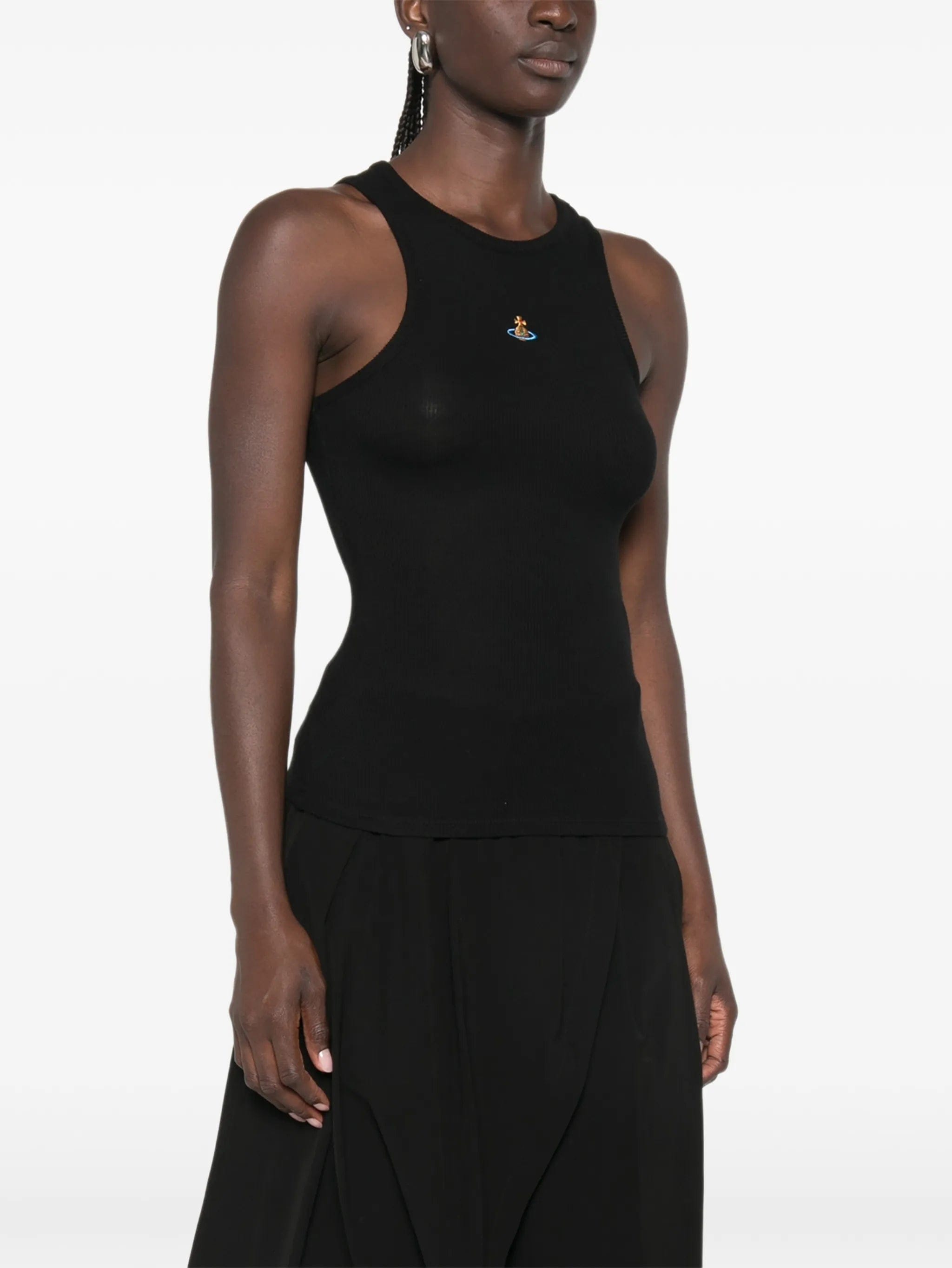 Vivienne Westwood 90s Orb - embroidered tank top