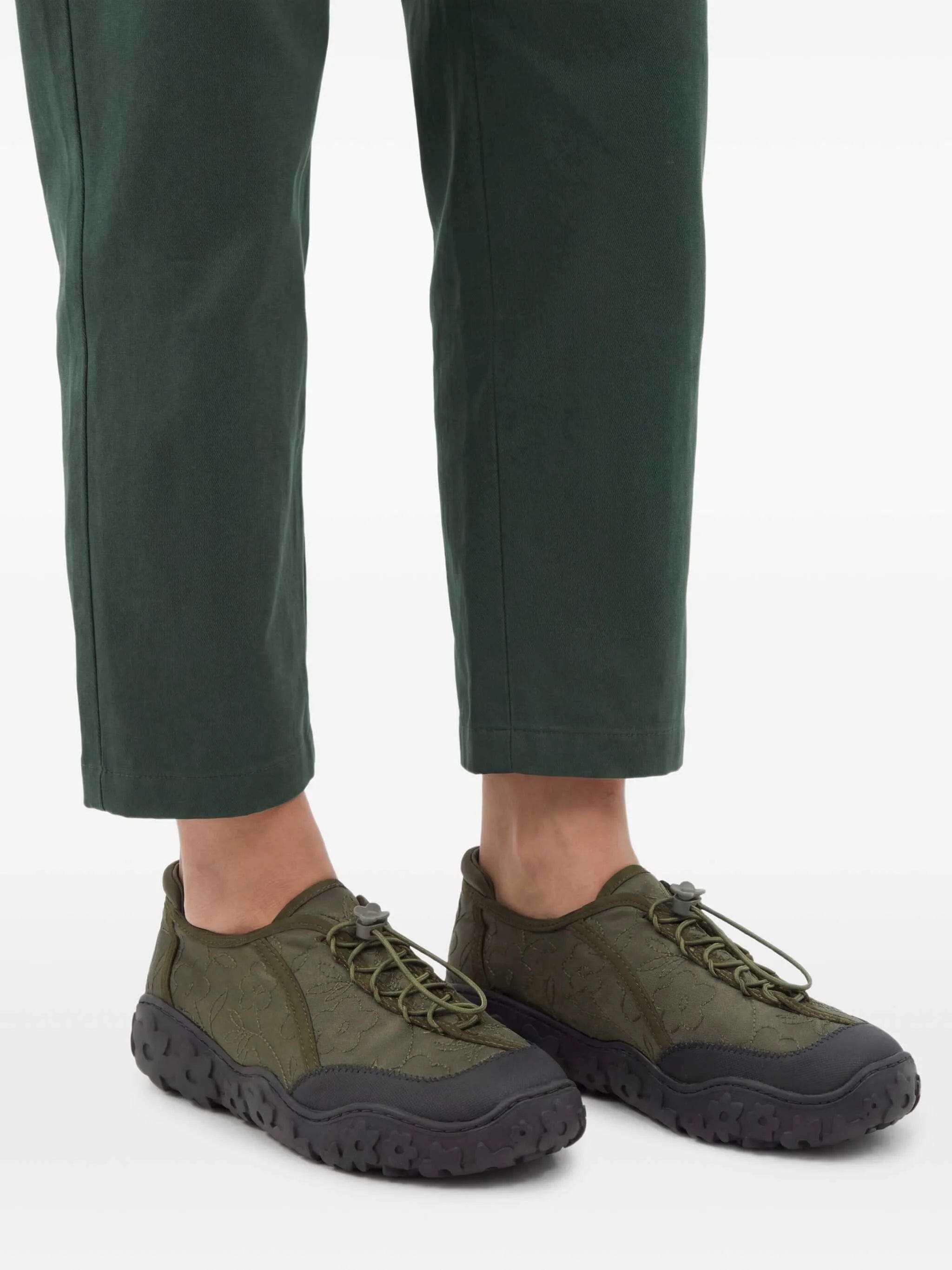 Cecilie Bahnsen Alina satin sneakers