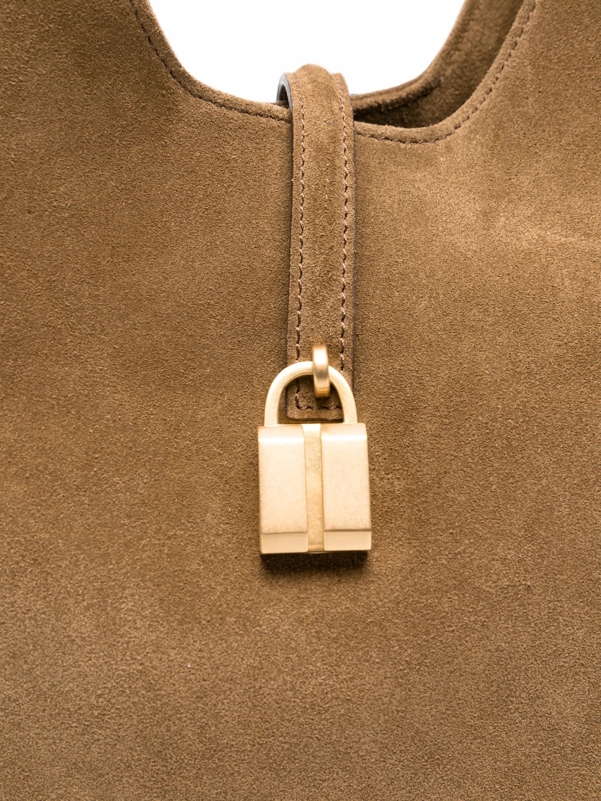 Demellier Siena suede shoulder bag