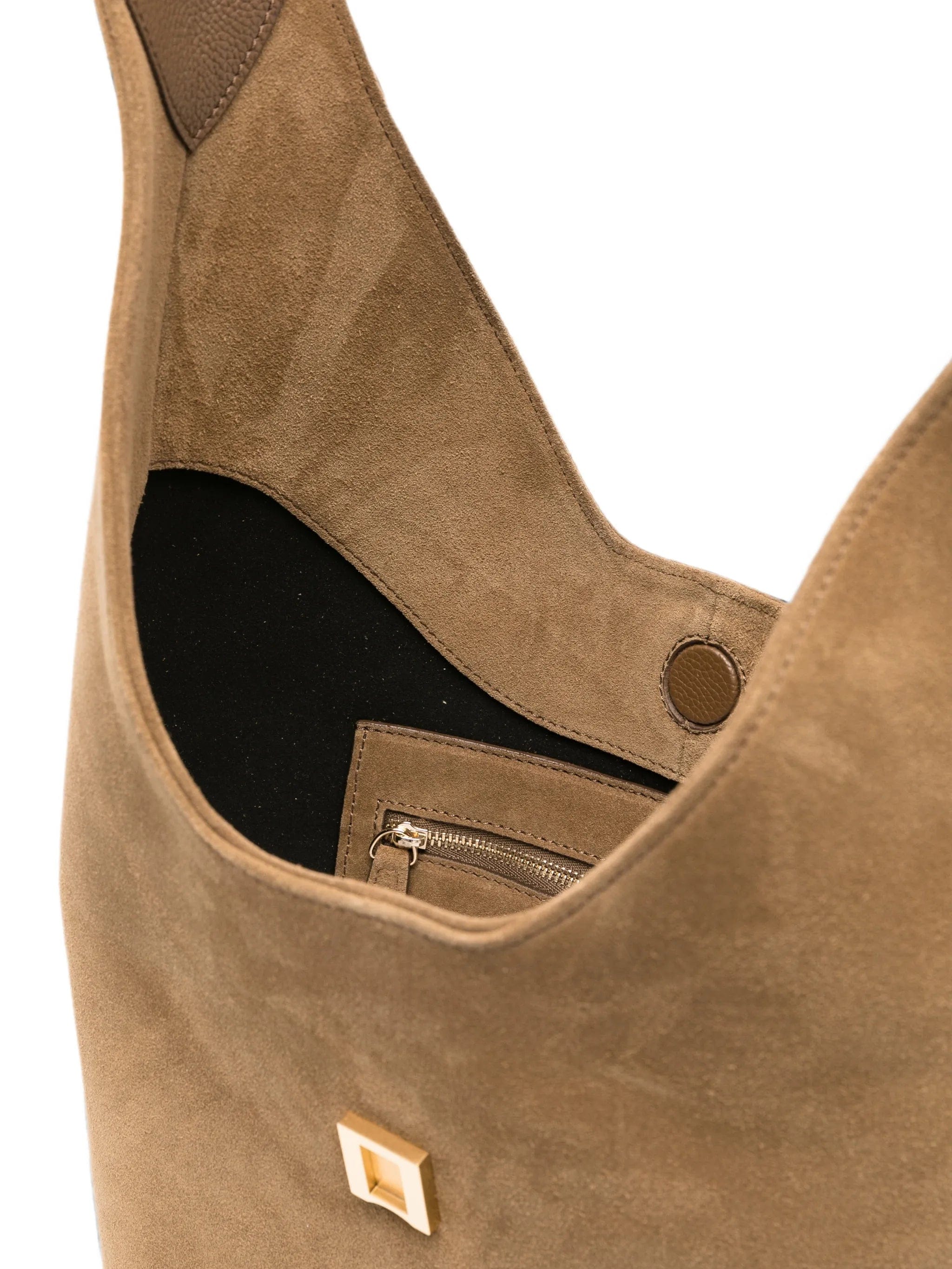 Demellier Siena suede shoulder bag