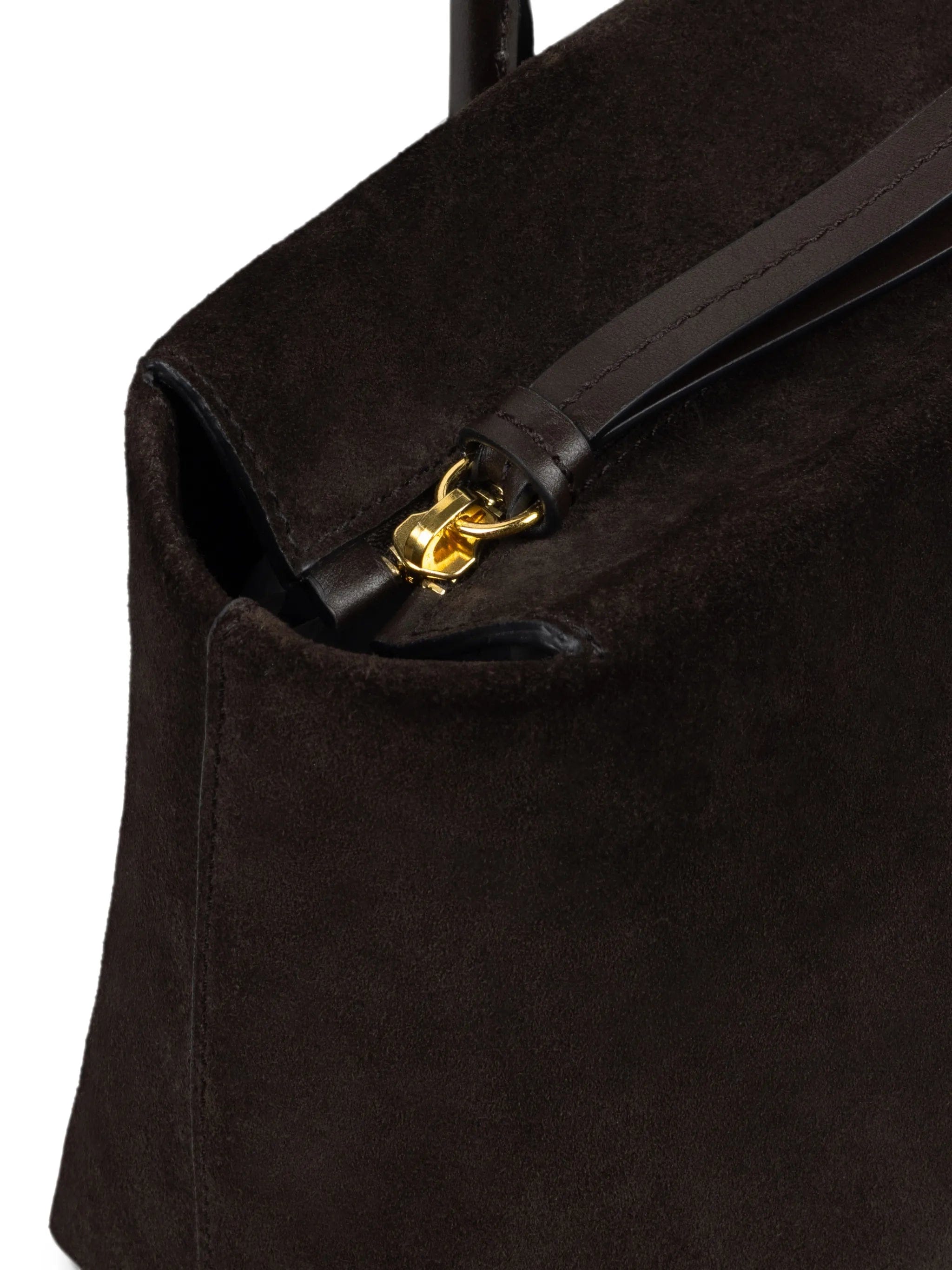 Demellier Stockholm suede shoulder bag