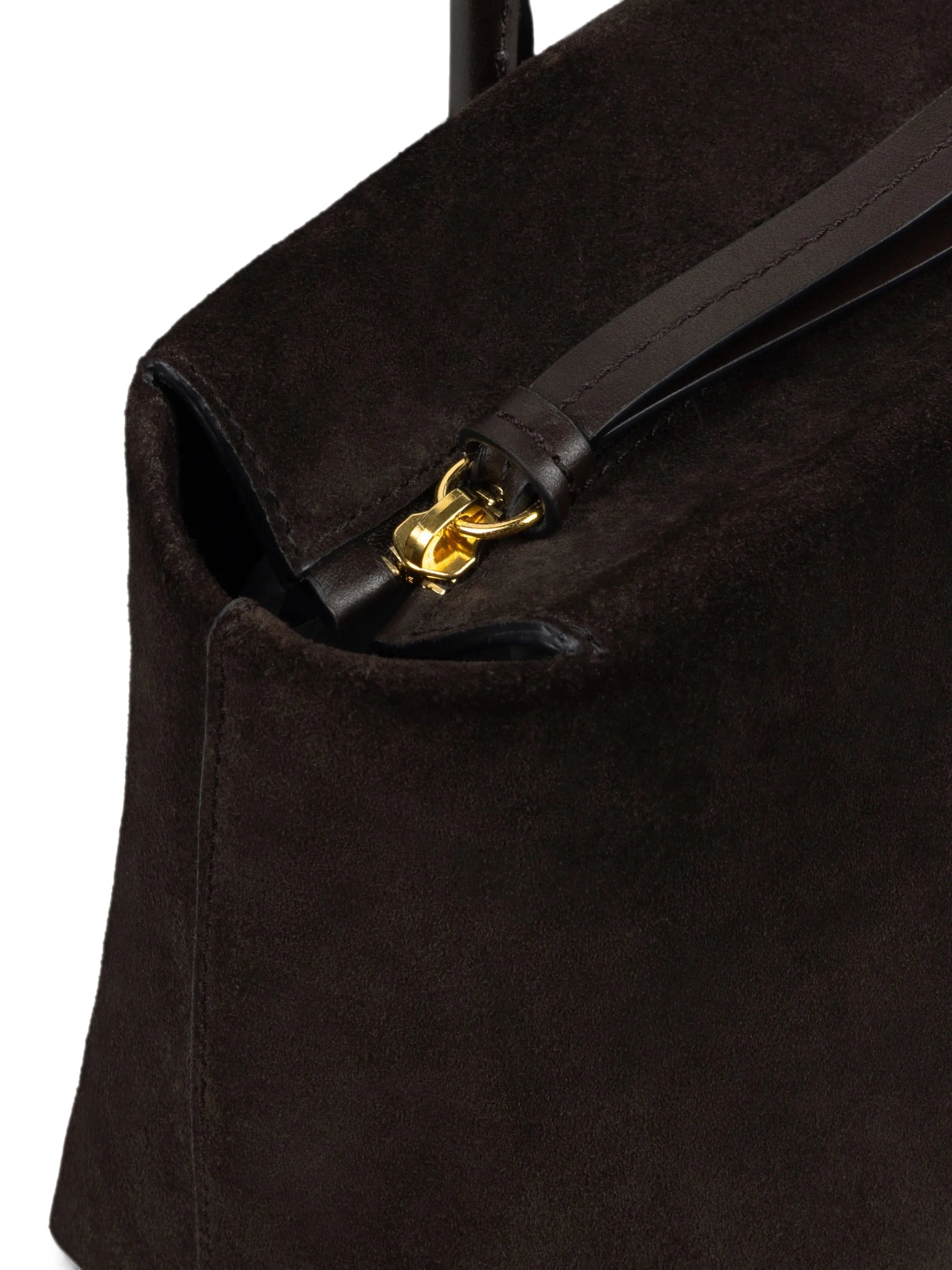Demellier Stockholm suede shoulder bag