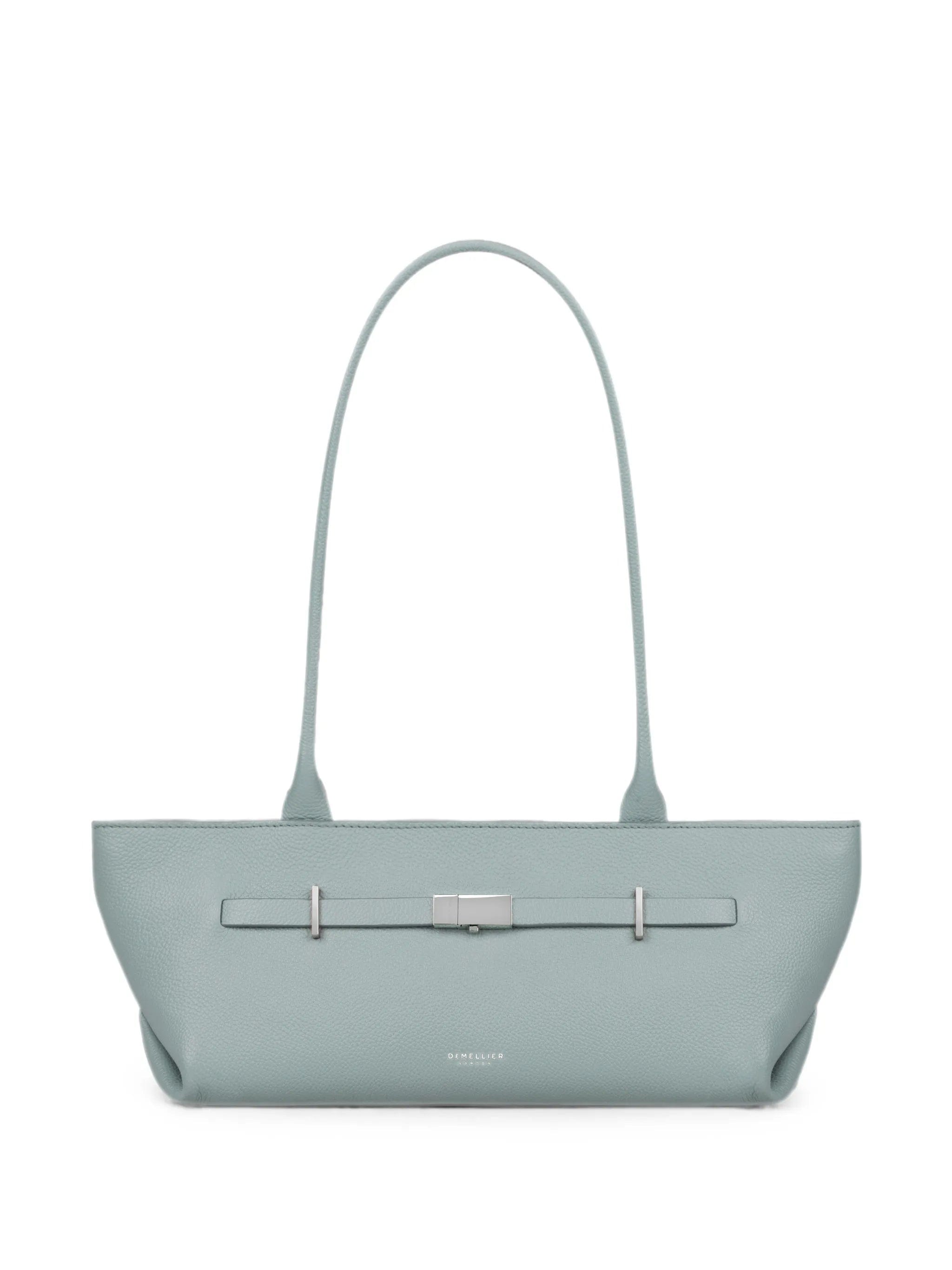 Demellier New York grained leather shoulder bag
