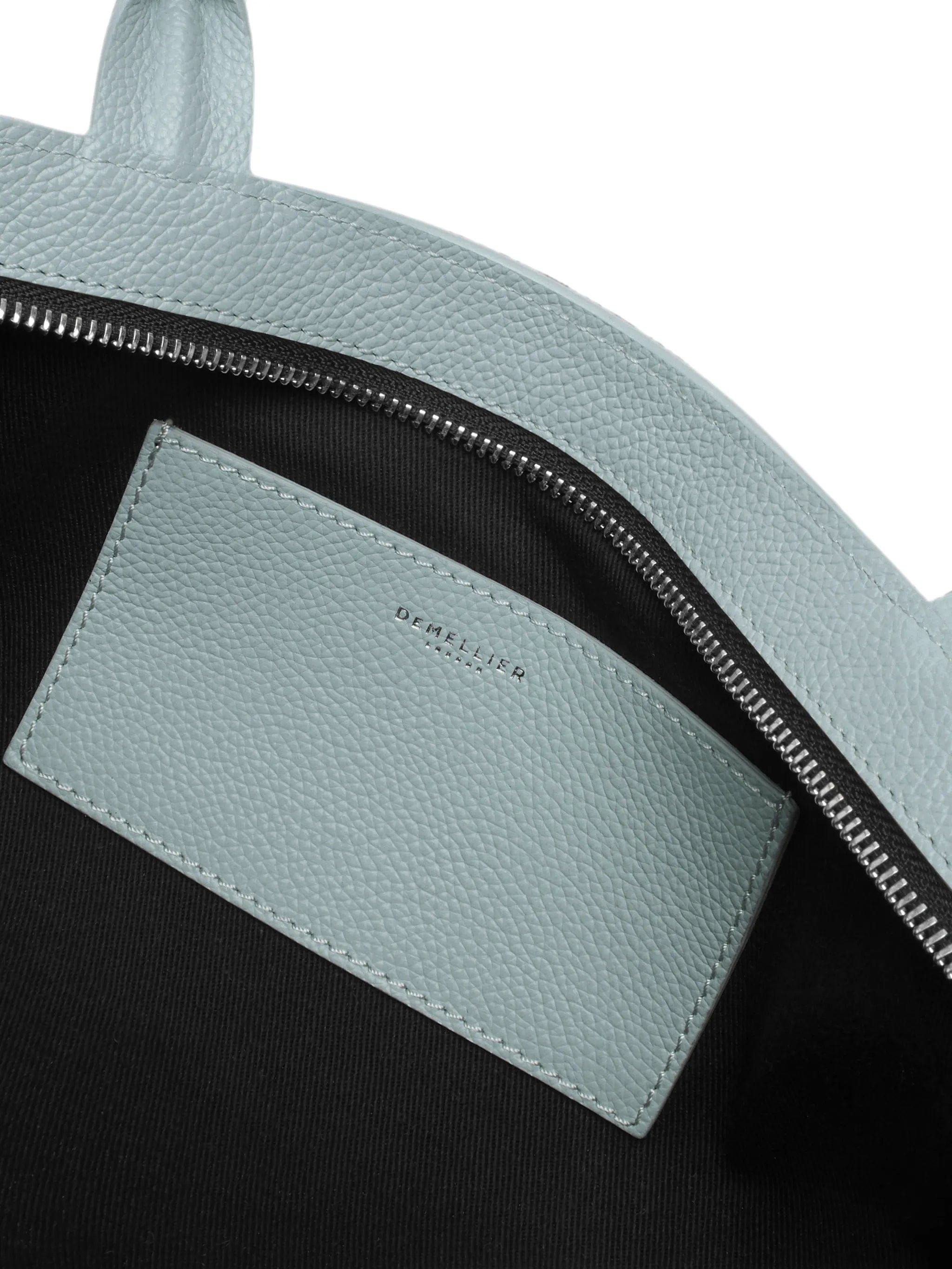 Demellier New York grained leather shoulder bag