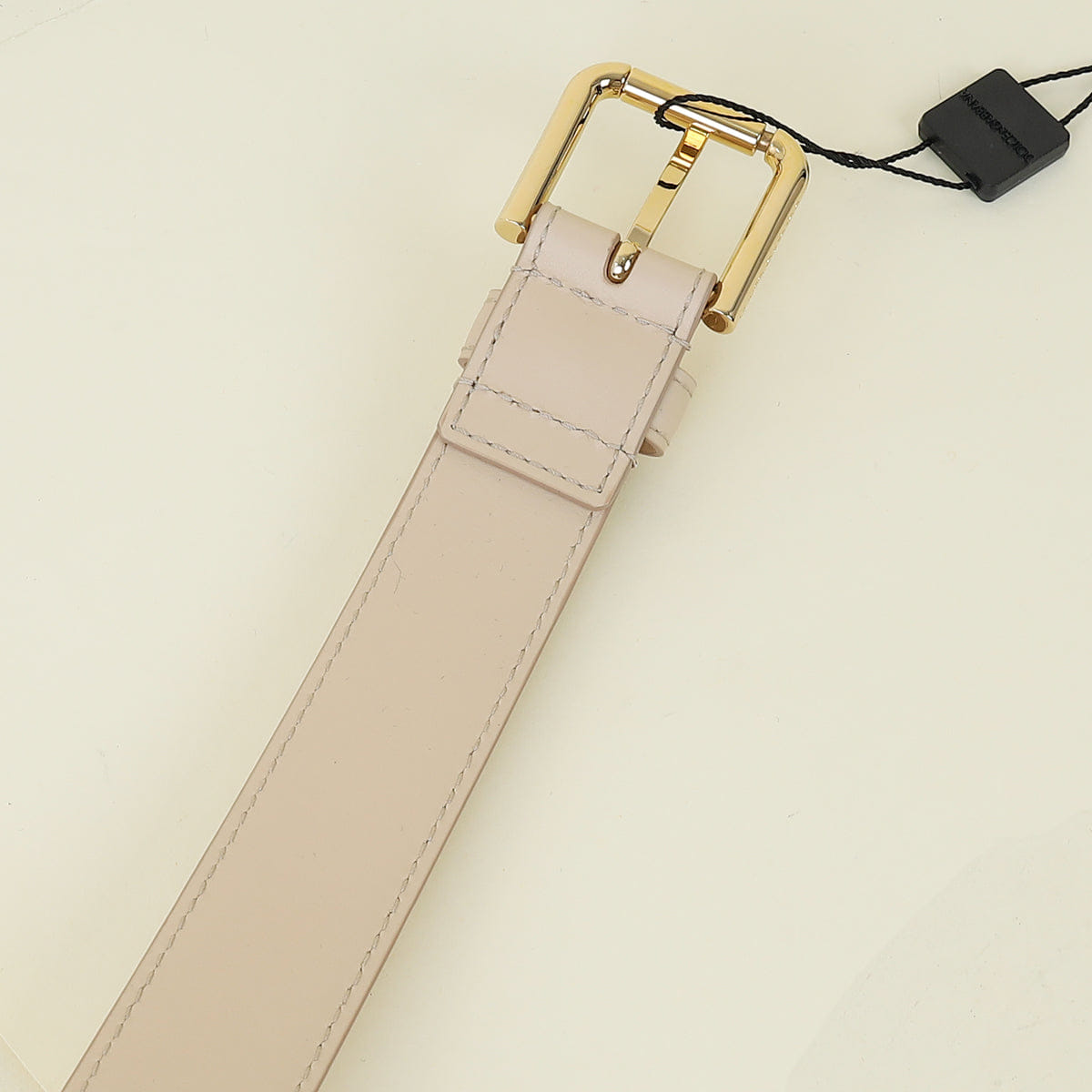 Dolce & Gabbana Beige DG Logo Belt 34